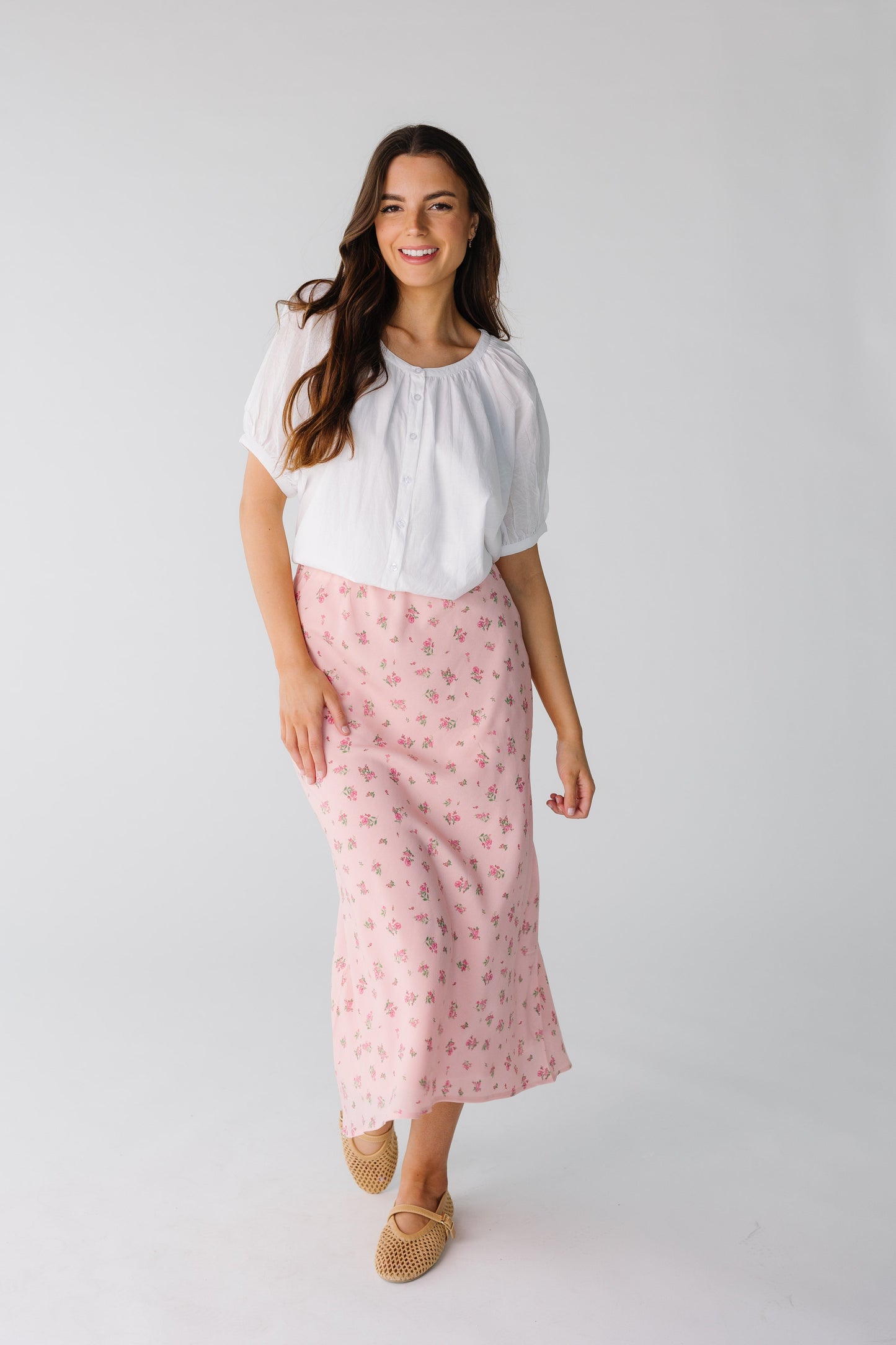 Brass & Roe Ellie Print Skirt WOMEN'S SKIRTS brass & roe