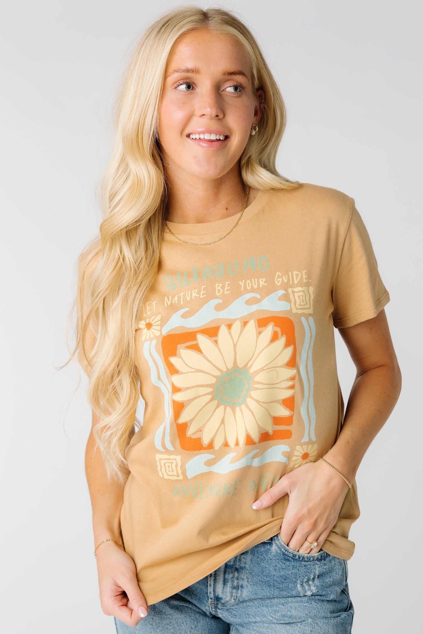 Billabong A/Div T-Shirt - Rust WOMEN'S T-SHIRT Billabong