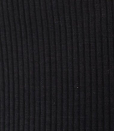 Brass & Roe Ribbed Midi Lettuce Hem Dress WOMEN'S DRESS brass & roe