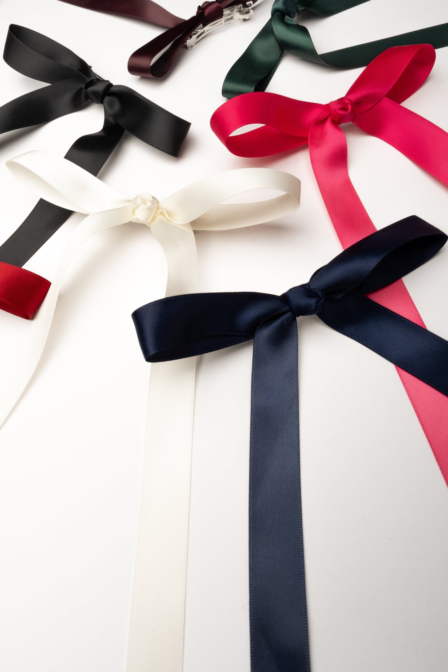 Satin Hair Bow WOMEN'S HAIR ACCESSORY Cove Accessories