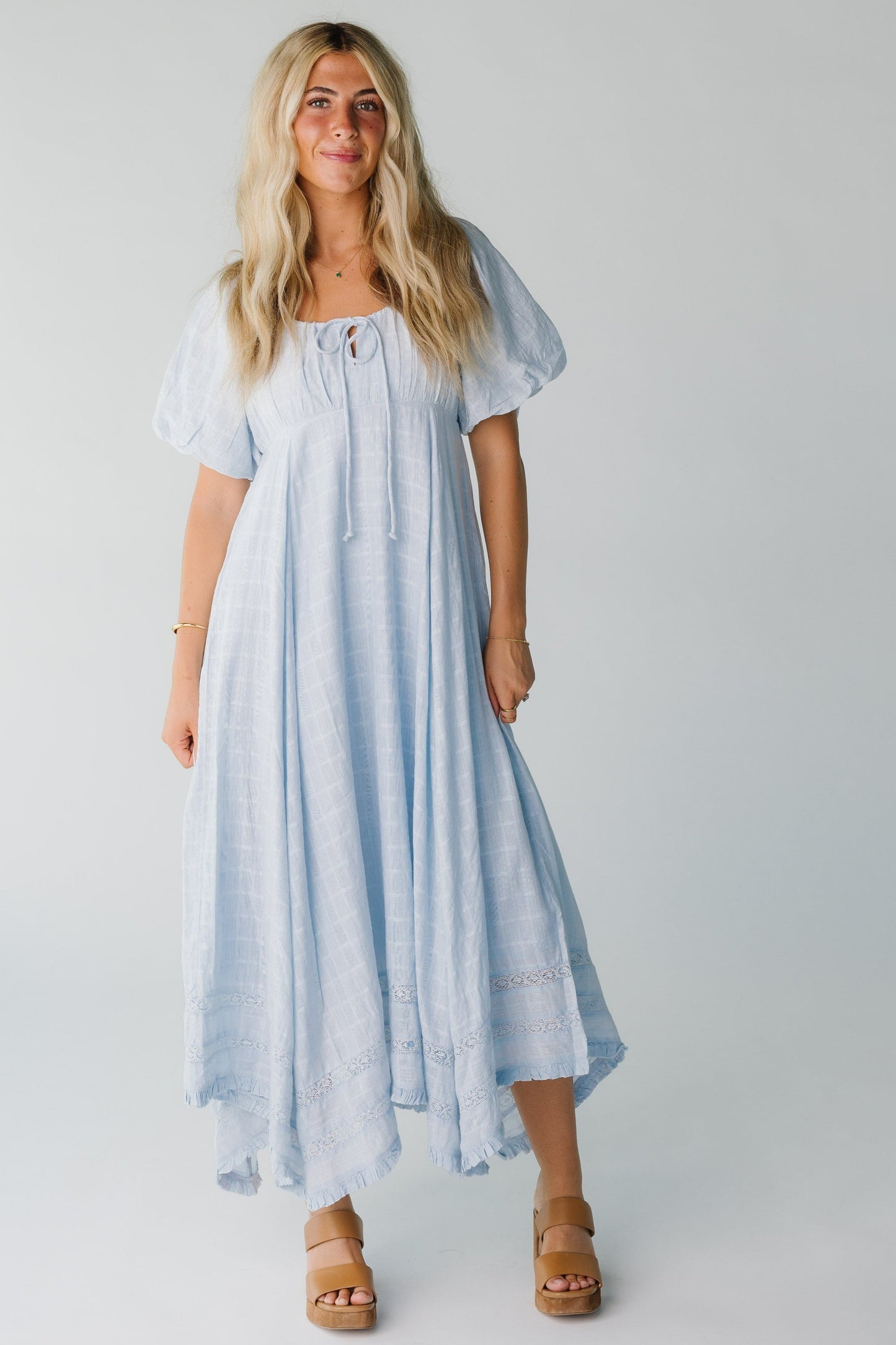 Citrus The Lyon Midi/Maxi Dress - Summer Solids WOMEN'S DRESS Citrus Blue XS