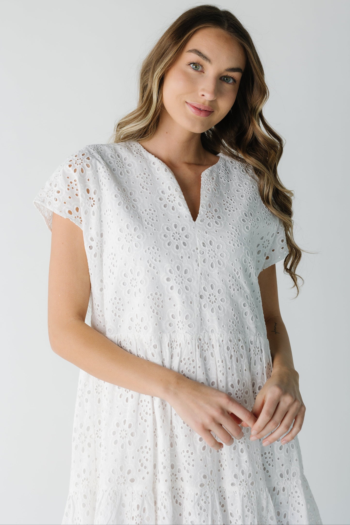 Sun-Kissed Lace Tunic WOMEN'S DRESS Citrus