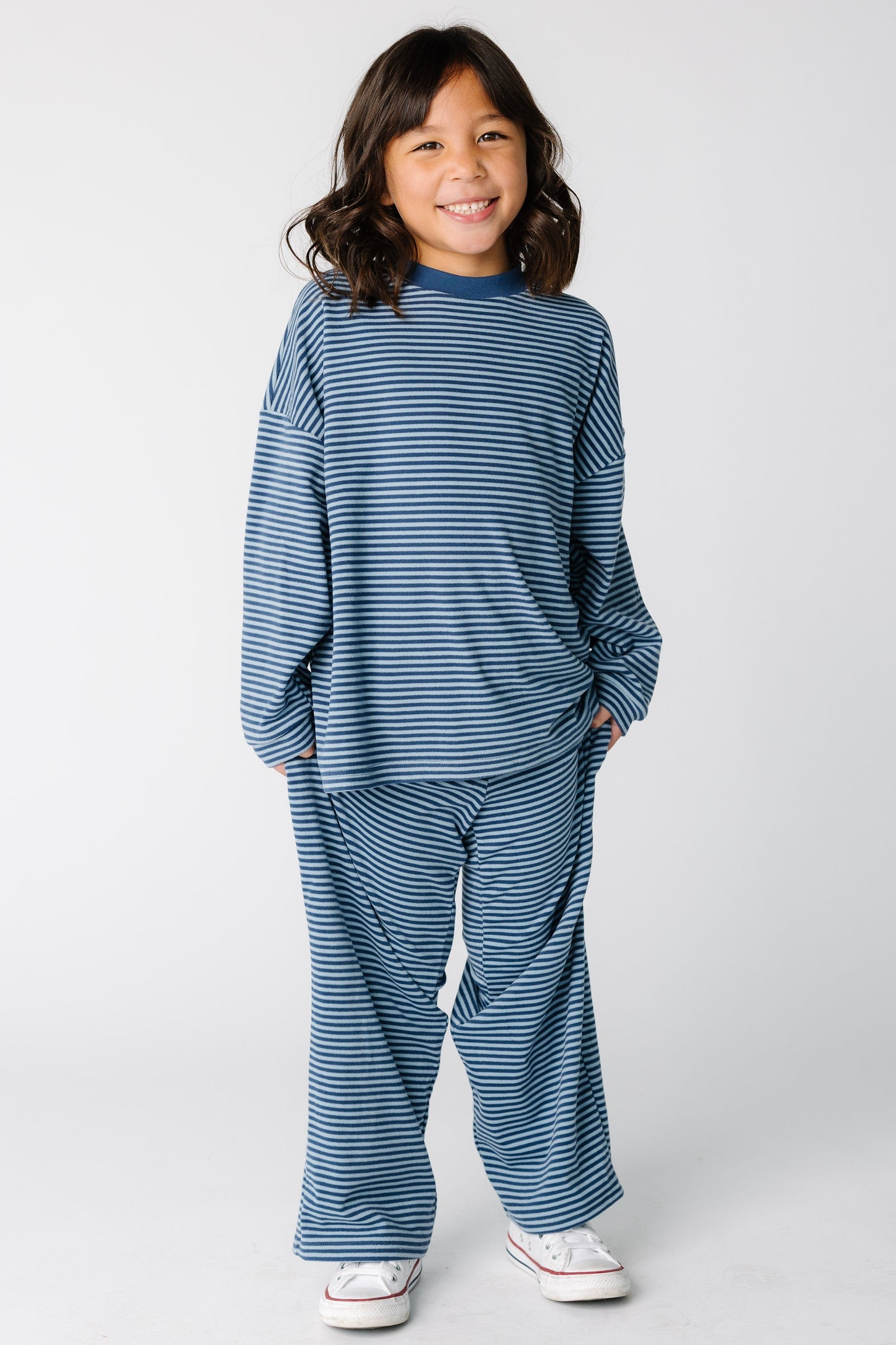 Cutie Everyday Kids Set Kid's Set by Brass Roe in blue