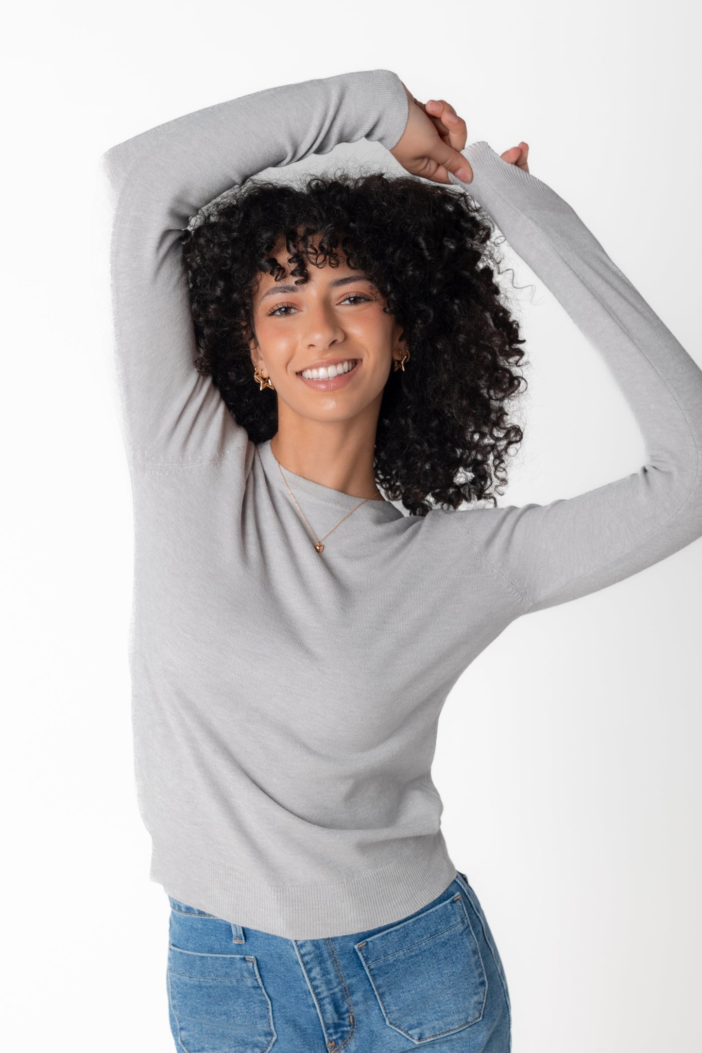 Saylor Soft Sweater WOMEN'S SWEATERS Be Cool Heather Grey S