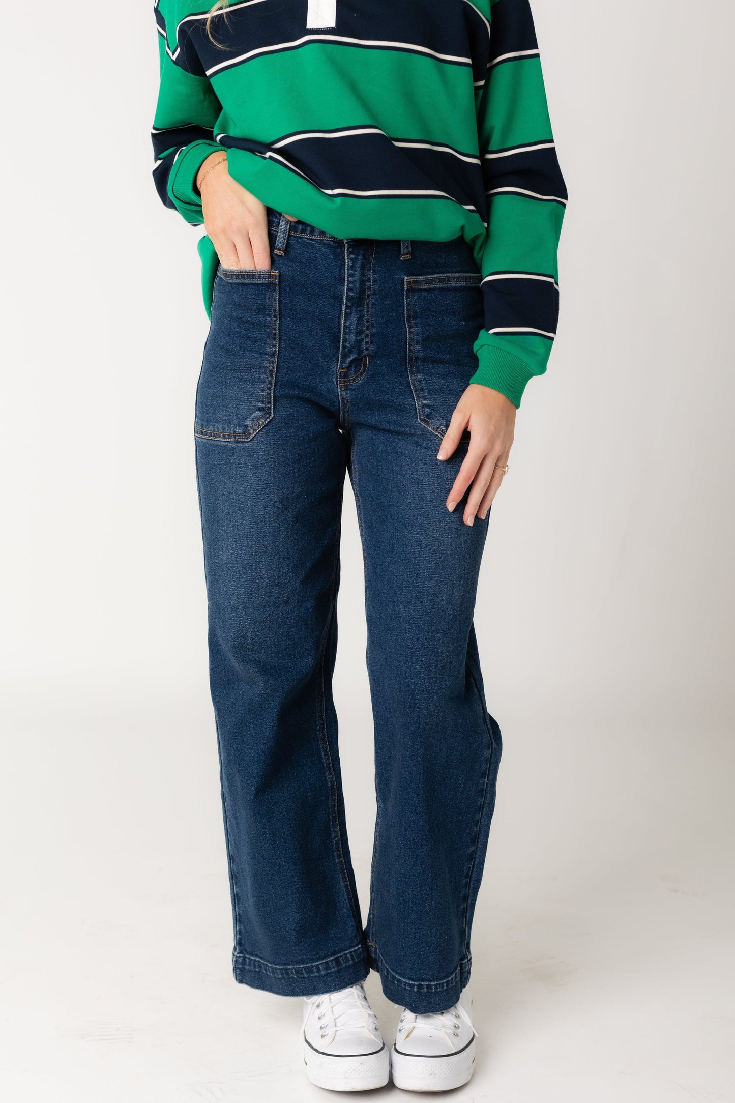 Wide Leg Utility Pant WOMEN'S DENIM Just Panmaco Inc.
