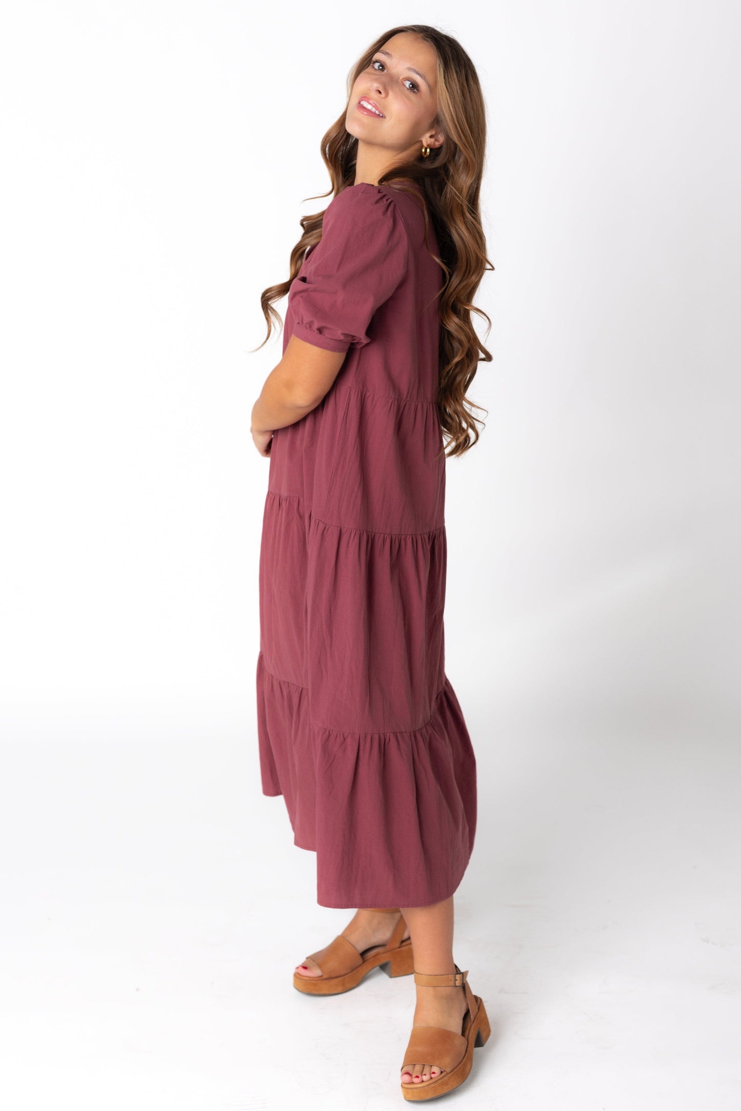 Brass & Roe Jayden V-Neck Dress WOMEN'S DRESS brass & roe