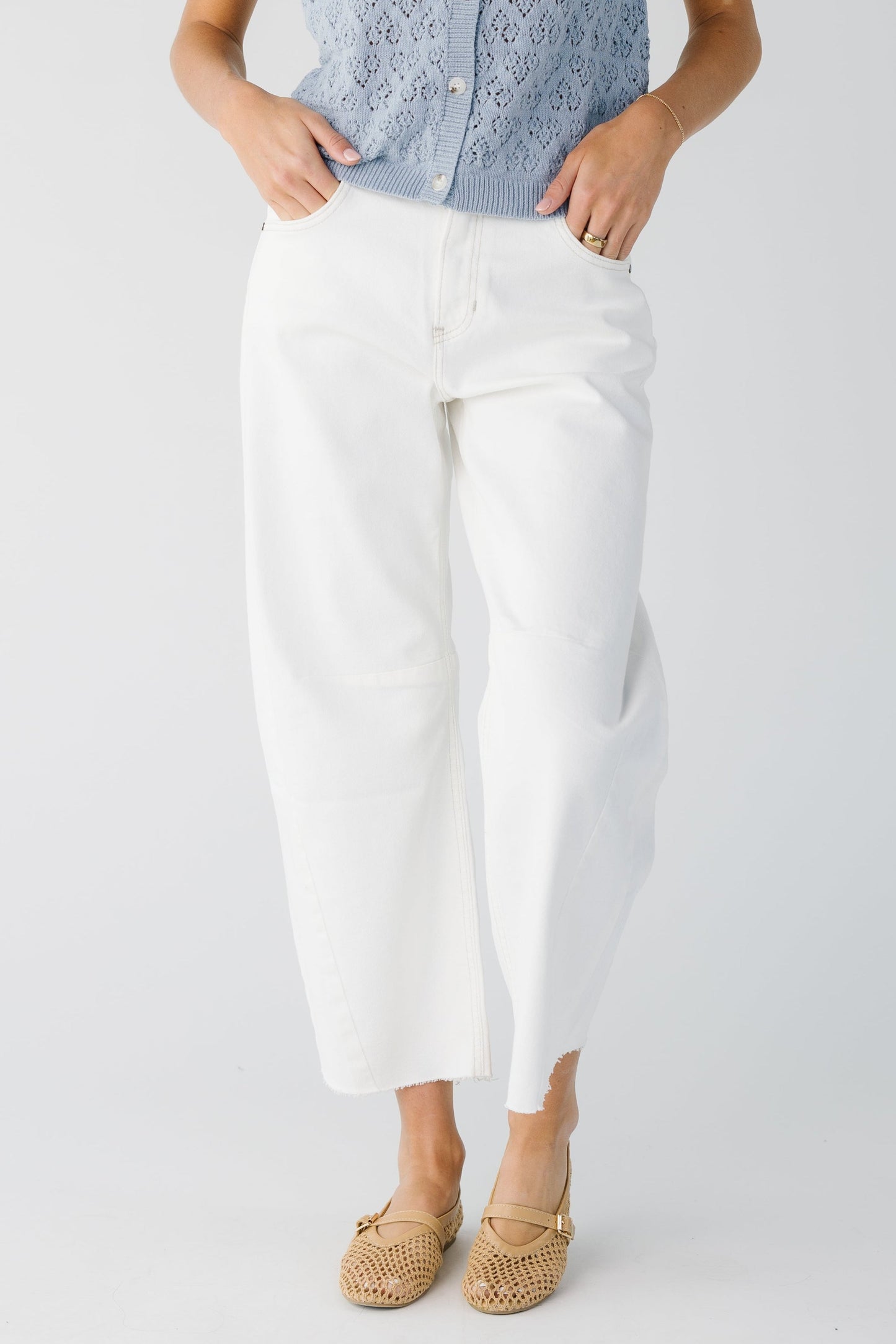 Lexie Barrel Jean WOMEN'S JEANS Just Panmaco Inc.