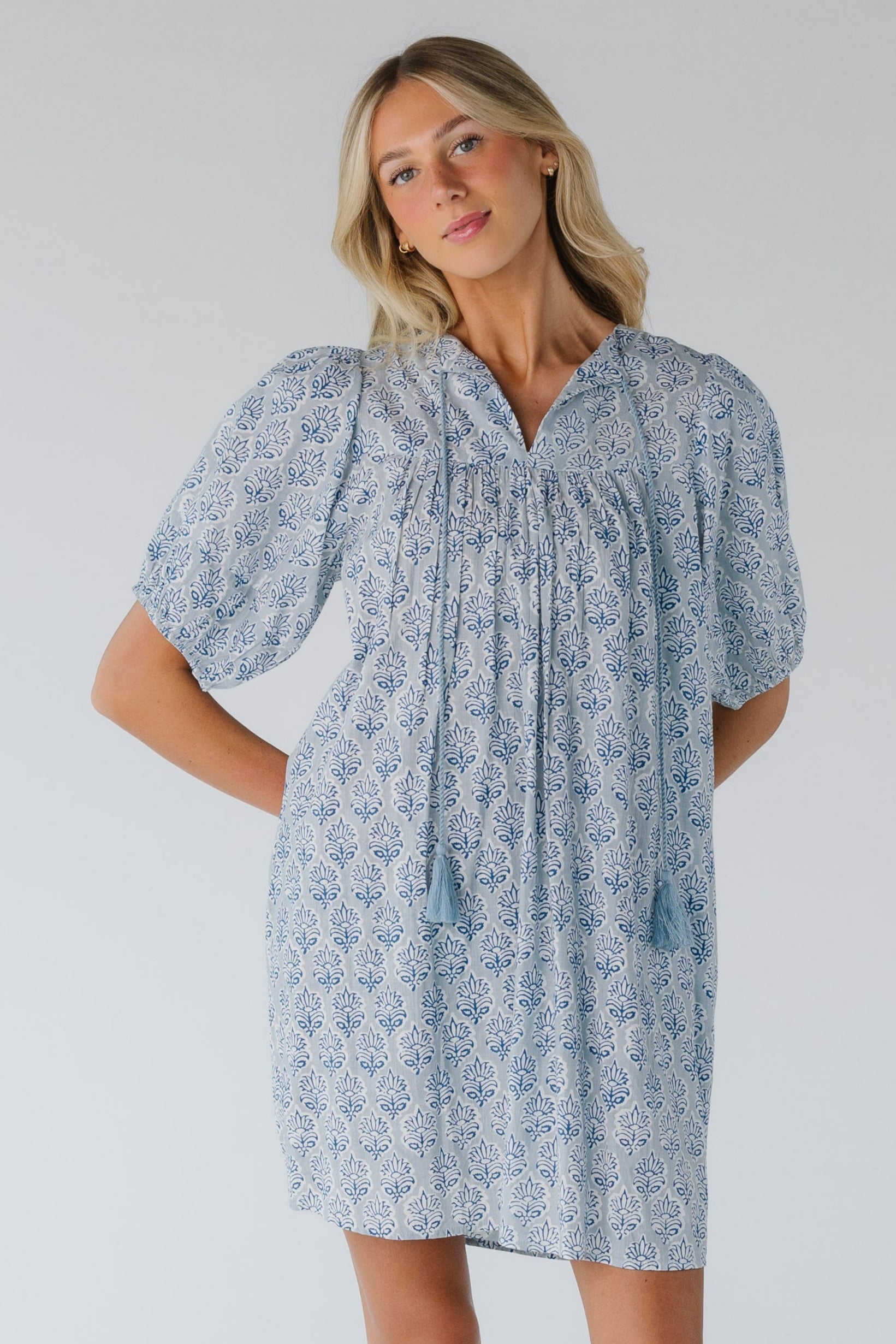 Citrus Simple Times Knee Dress Multi / S *FINAL SALE*
