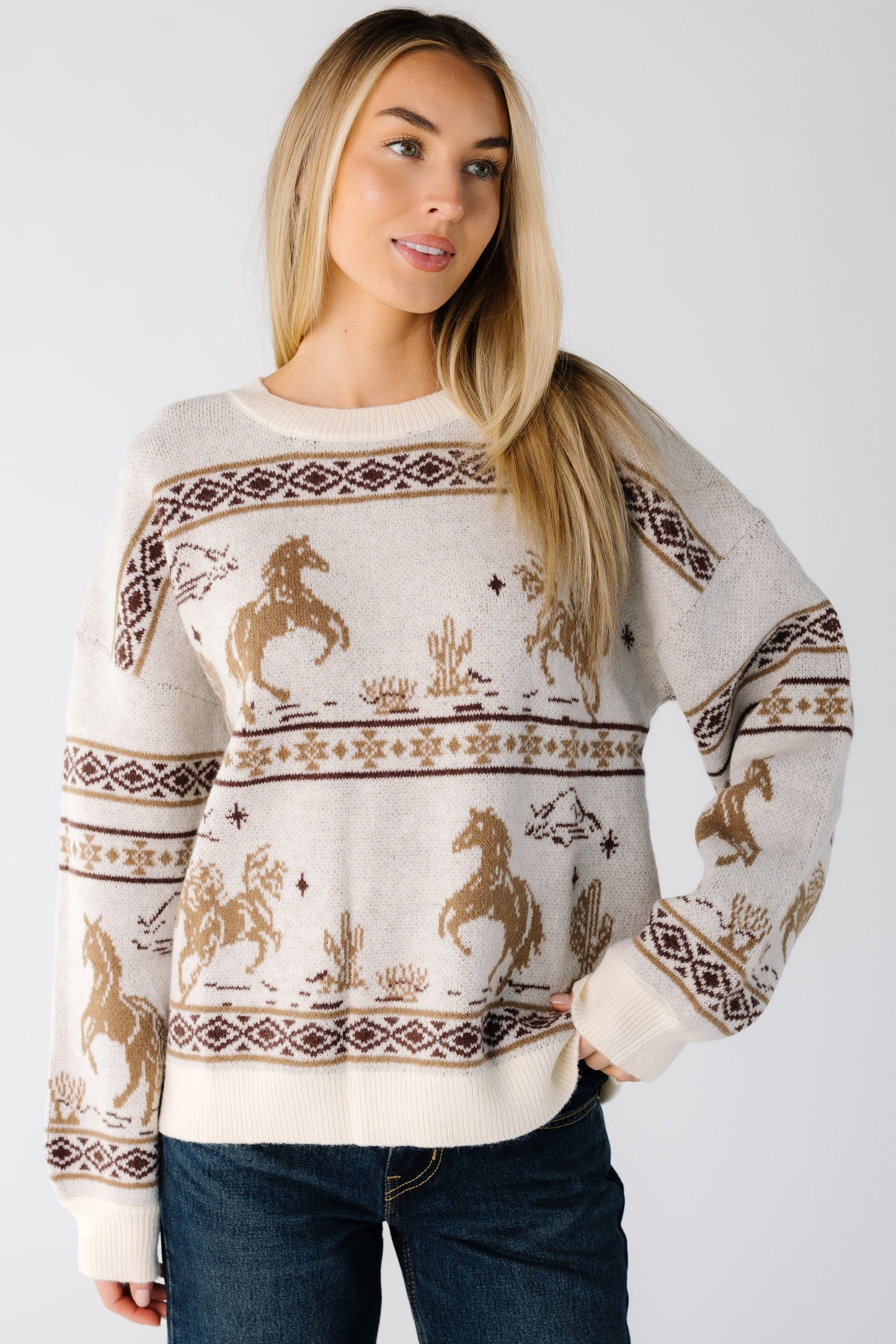 The Ride Away Sweater WOMEN'S SWEATERS Very J Natural S