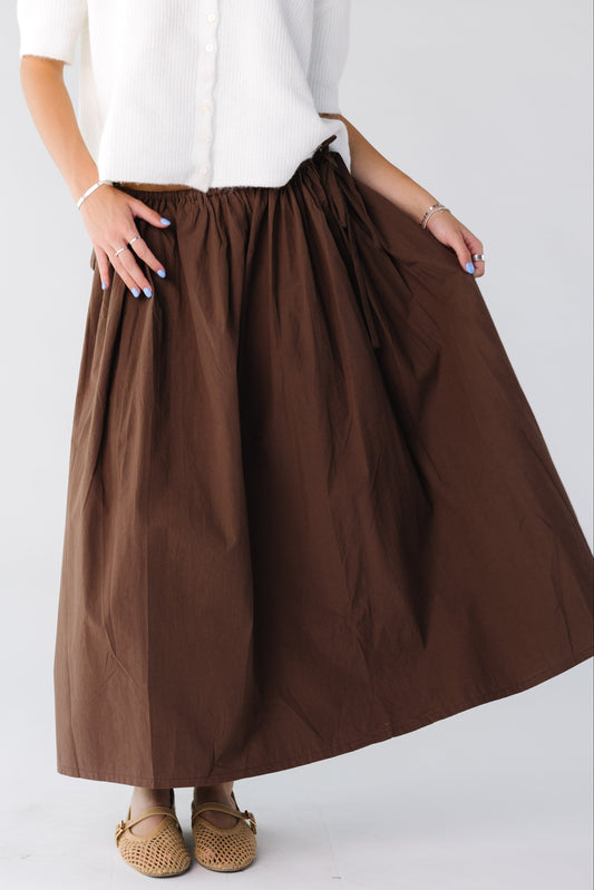 The Kianie Skirt WOMEN'S SKIRTS Mod Ref Brown S