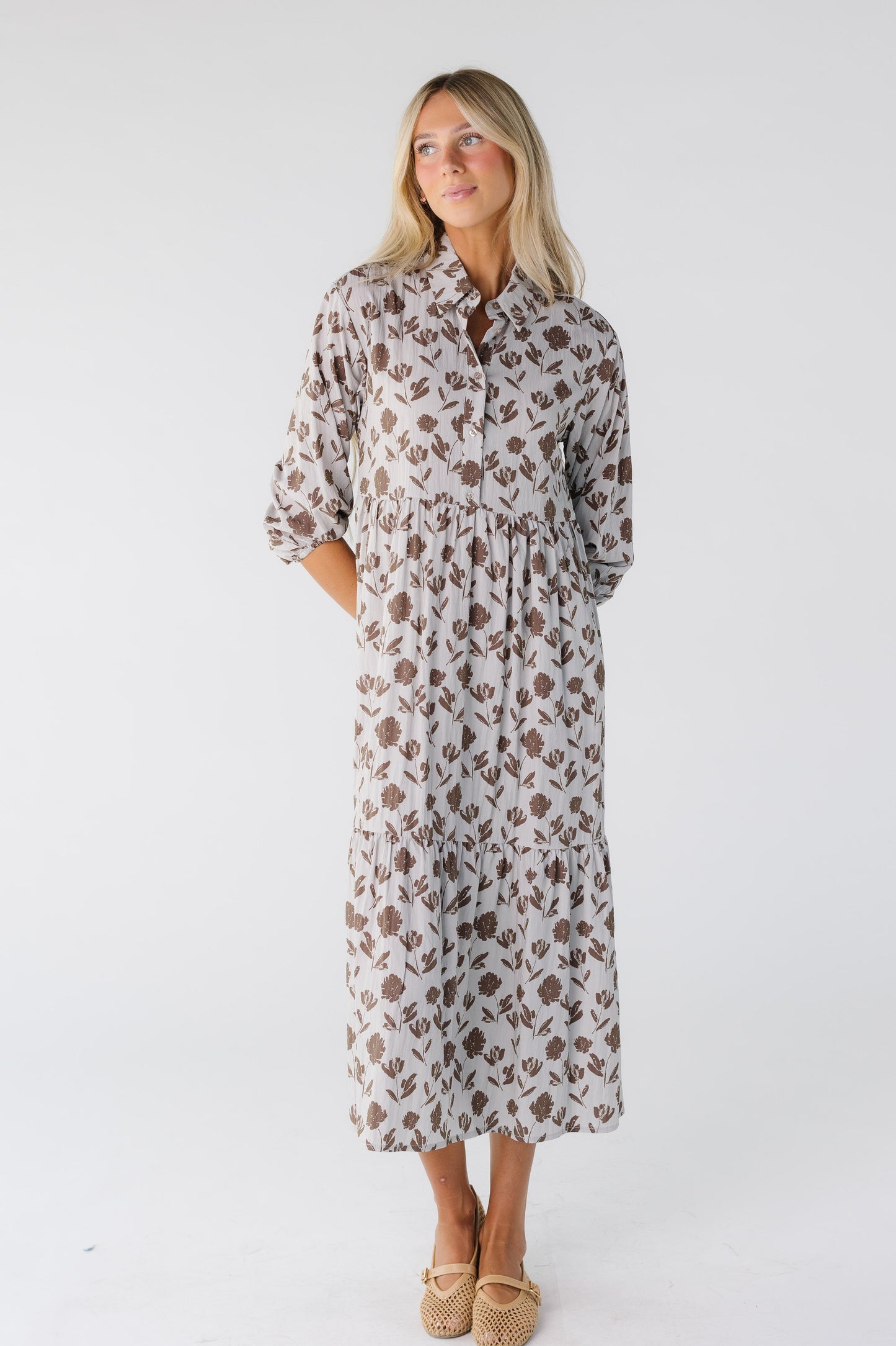 Brass & Roe Janice Button Down Dress WOMEN'S DRESS brass & roe