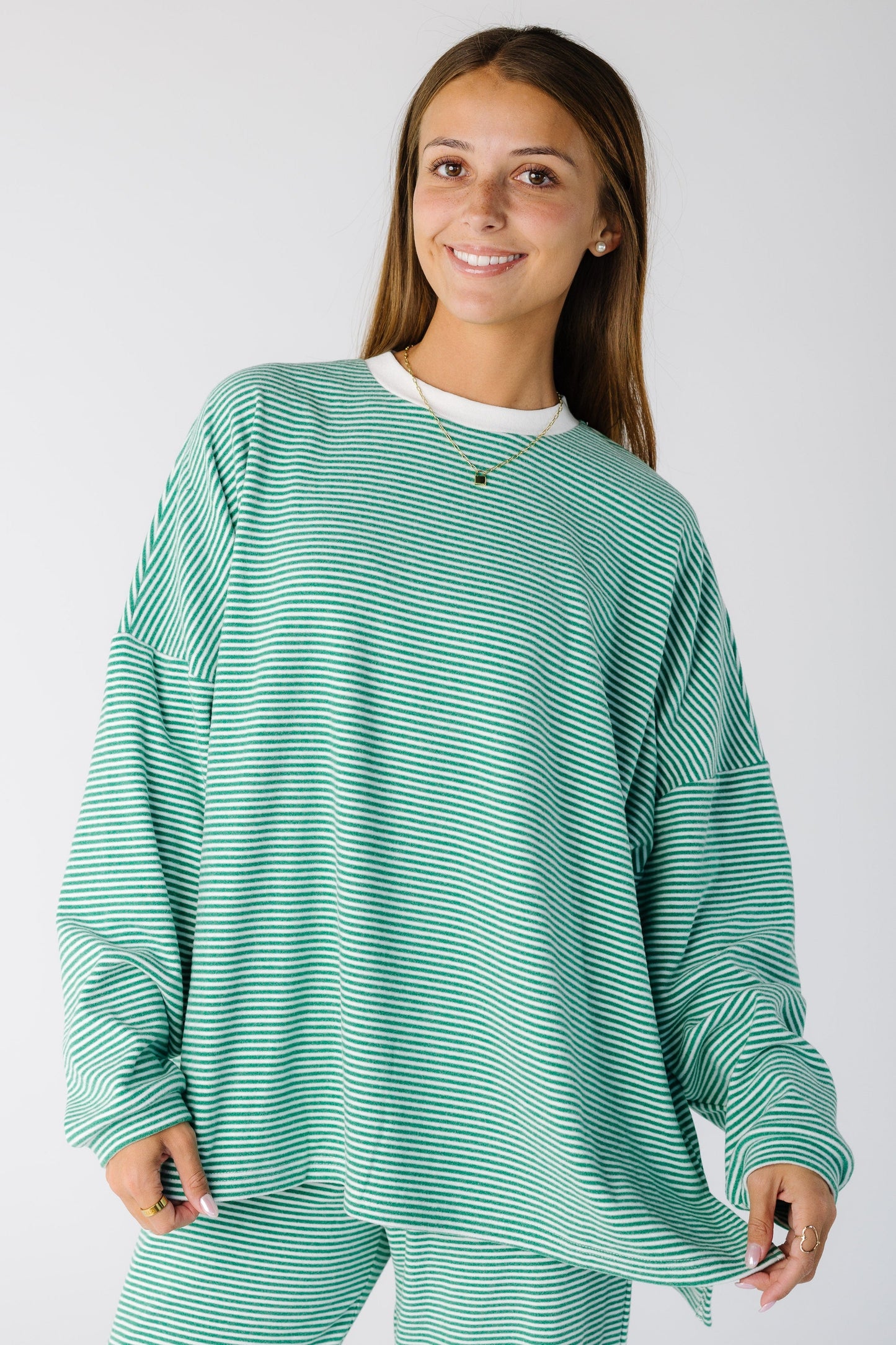 The So Soft Lounge Top WOMEN'S TOP Things Between Light Green S/M