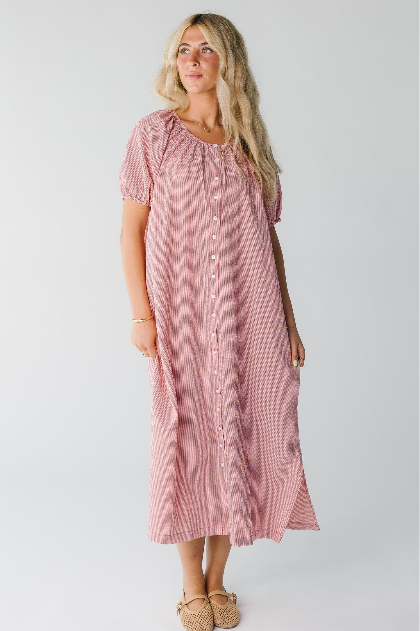 Brass & Roe Bree Midi Knee Dress WOMEN'S DRESS brass & roe