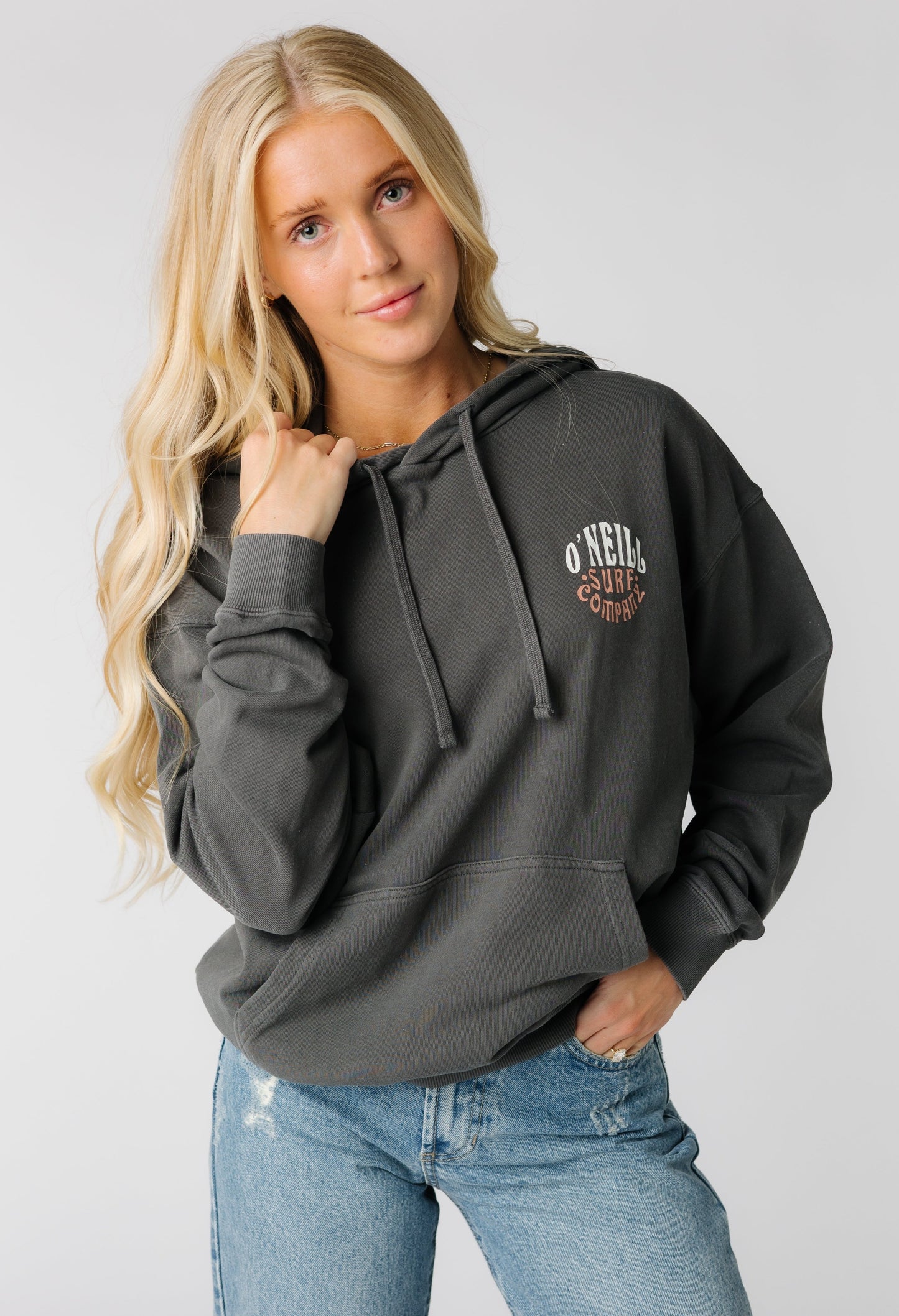 O'Neill Drift Hoody with small front graphic and large back graphic