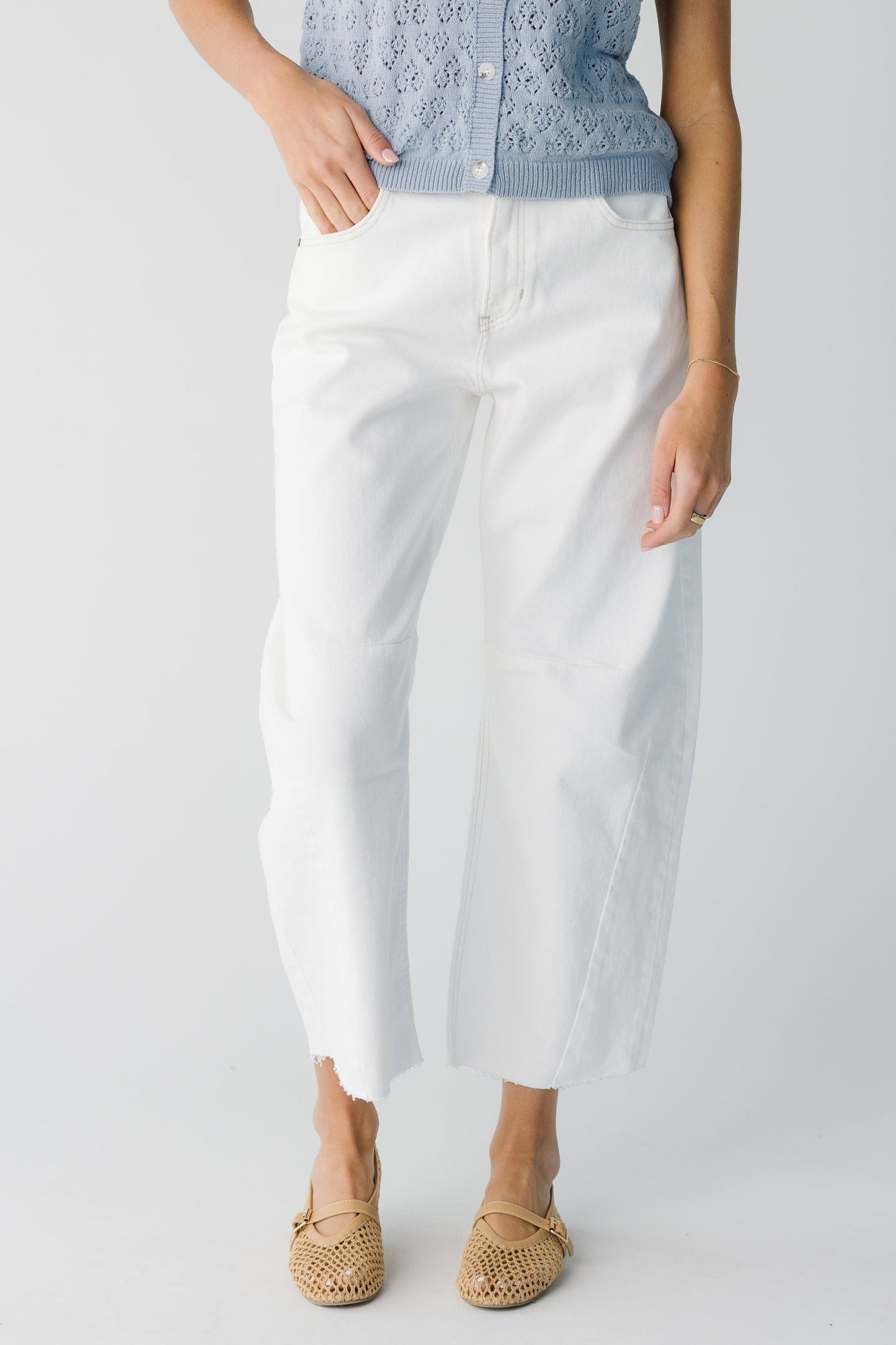 Lexie Barrel Jean WOMEN'S JEANS Just Panmaco Inc.