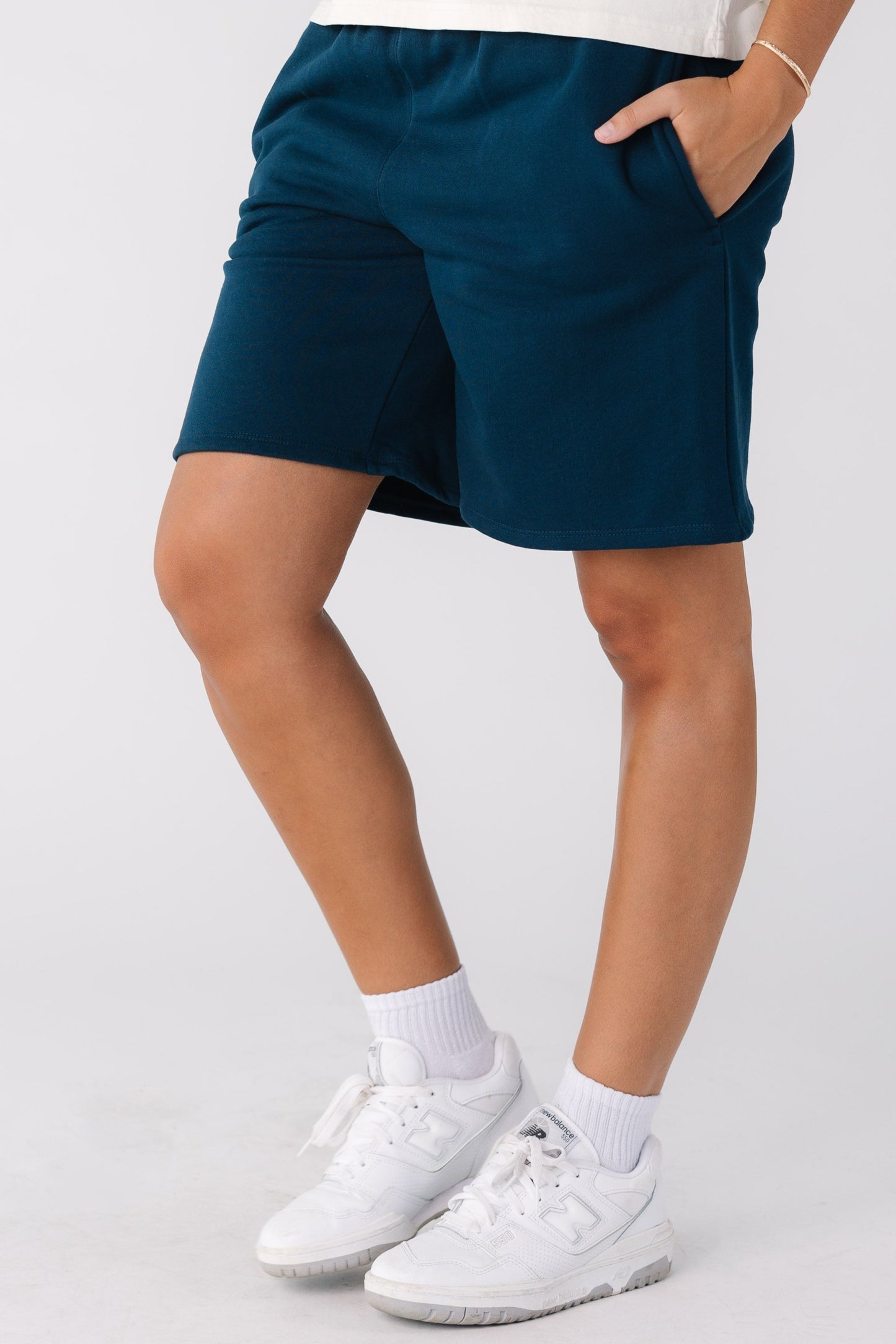 The Sprinter Shorts for women and teens in Midnight navy