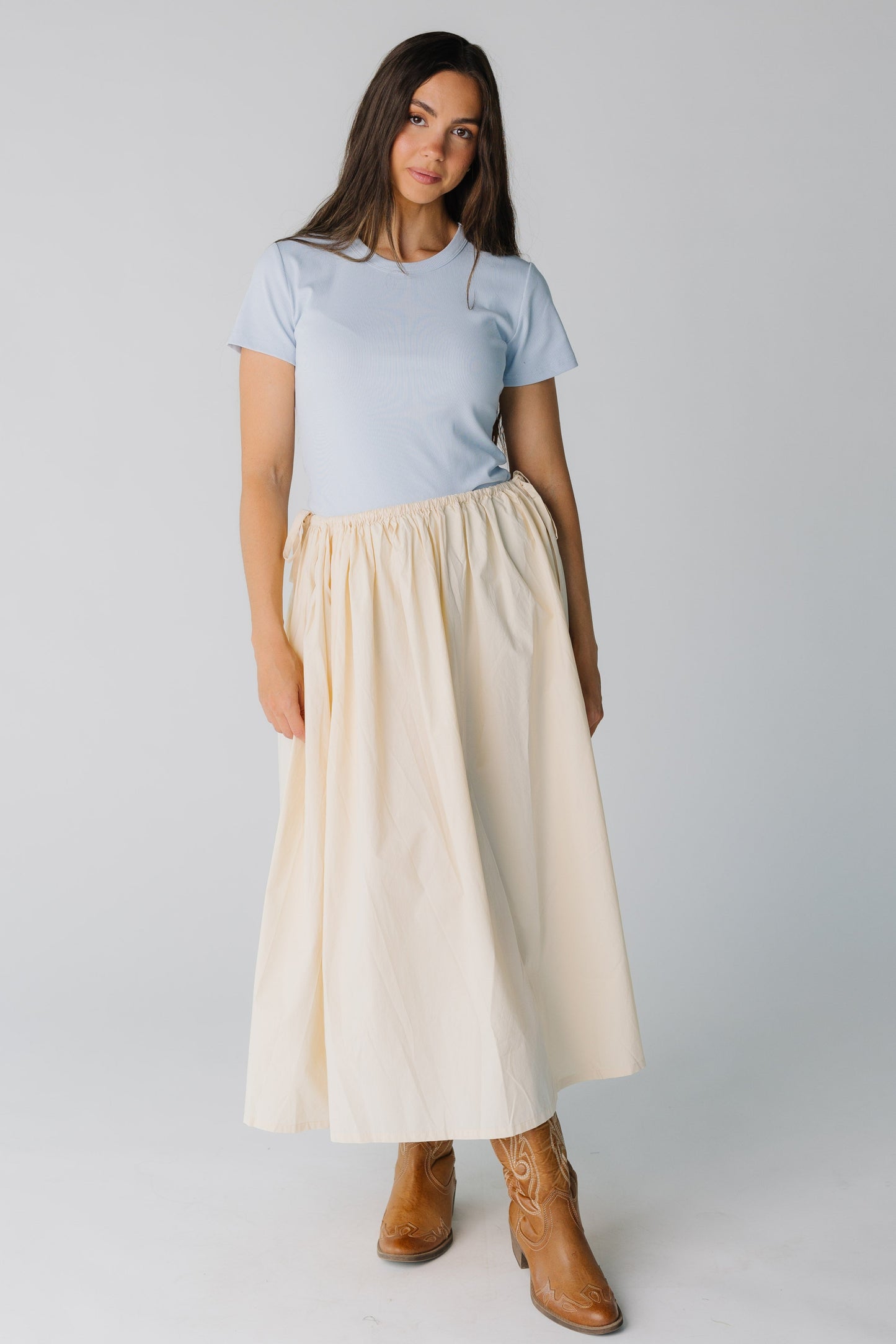 The Kianie Skirt in natural