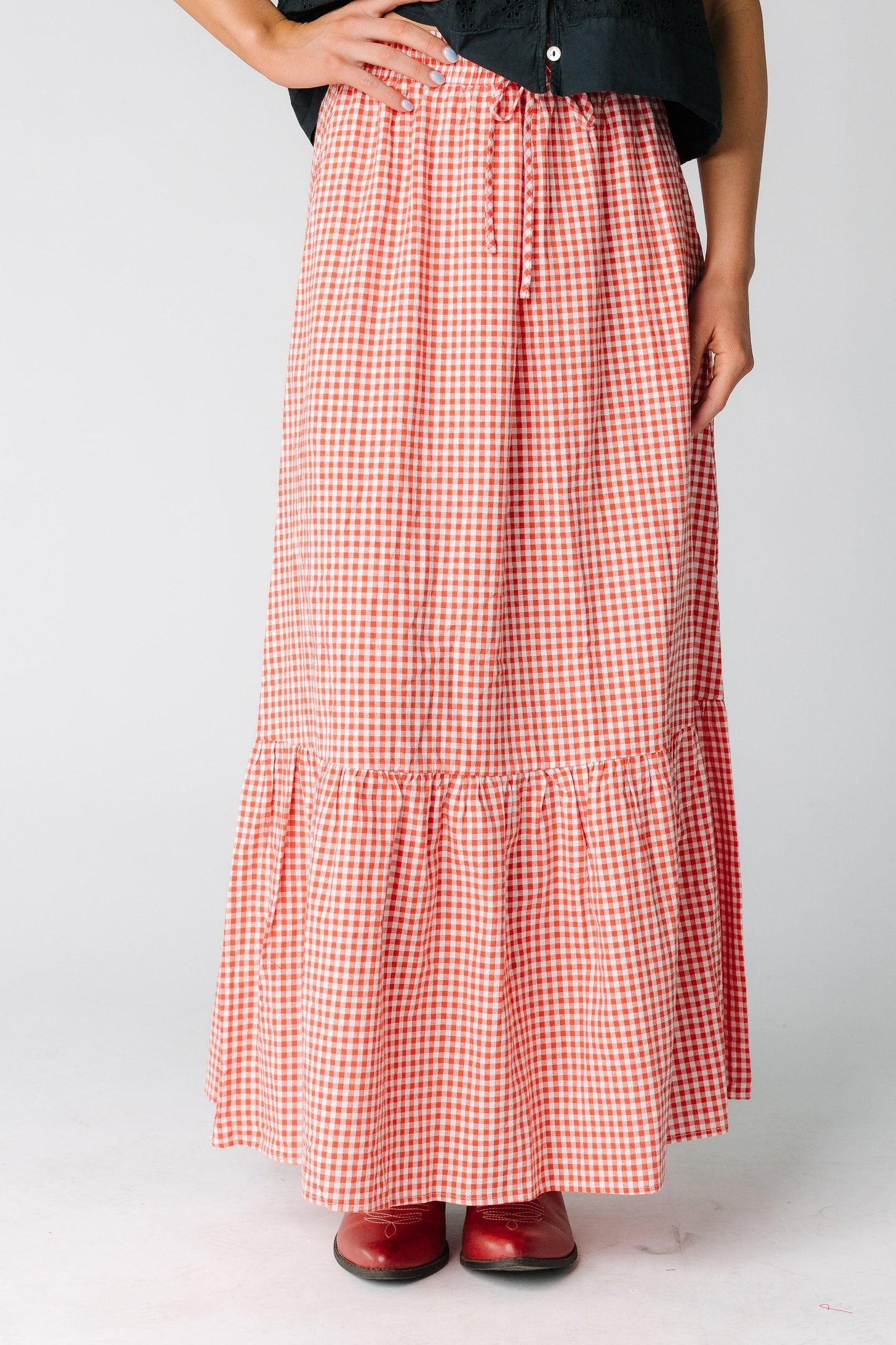 Bowen Gingham Skirt WOMEN'S SKIRTS Things Between
