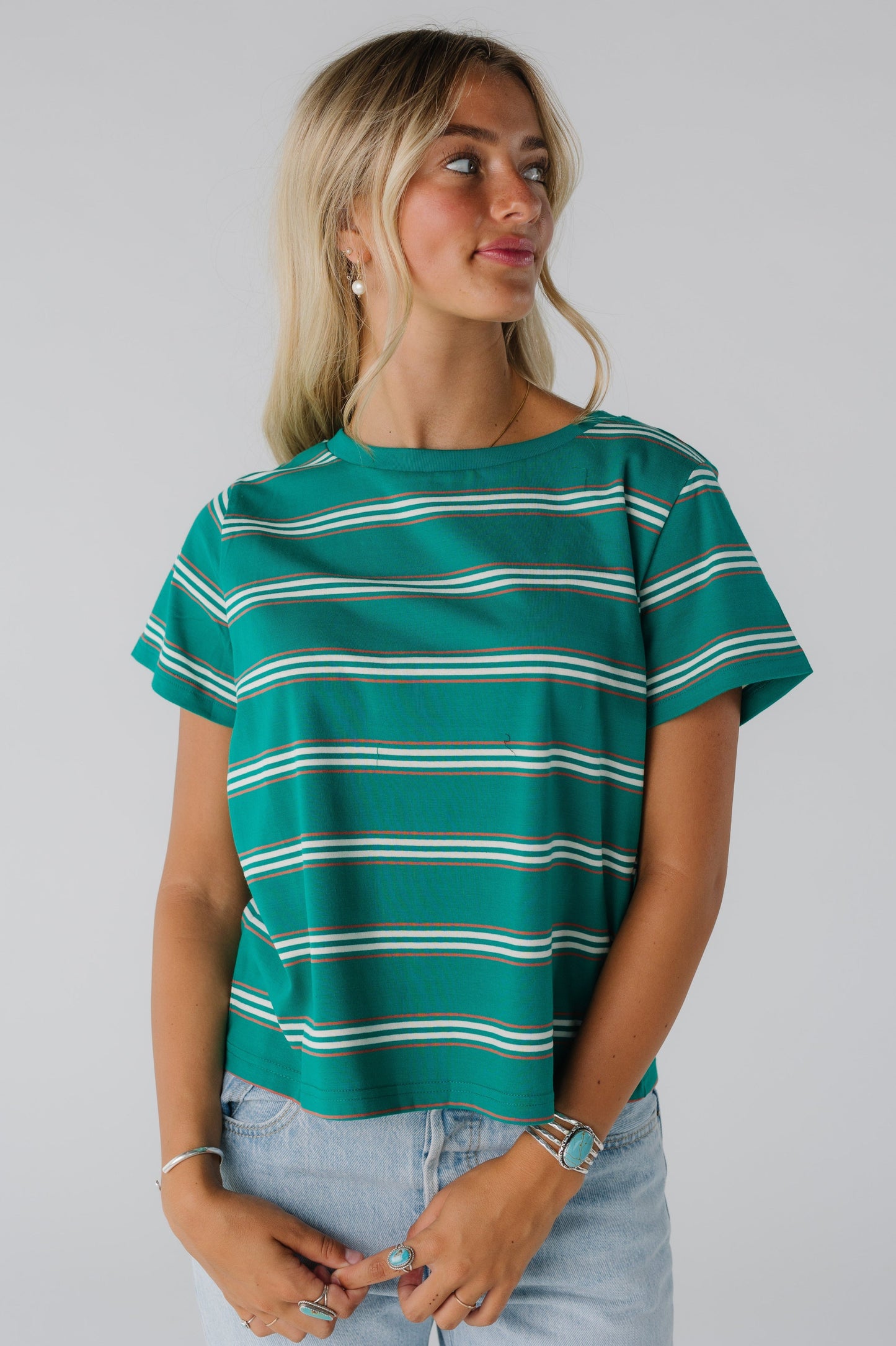 Brass & Roe New Era Tee WOMEN'S T-SHIRT brass & roe