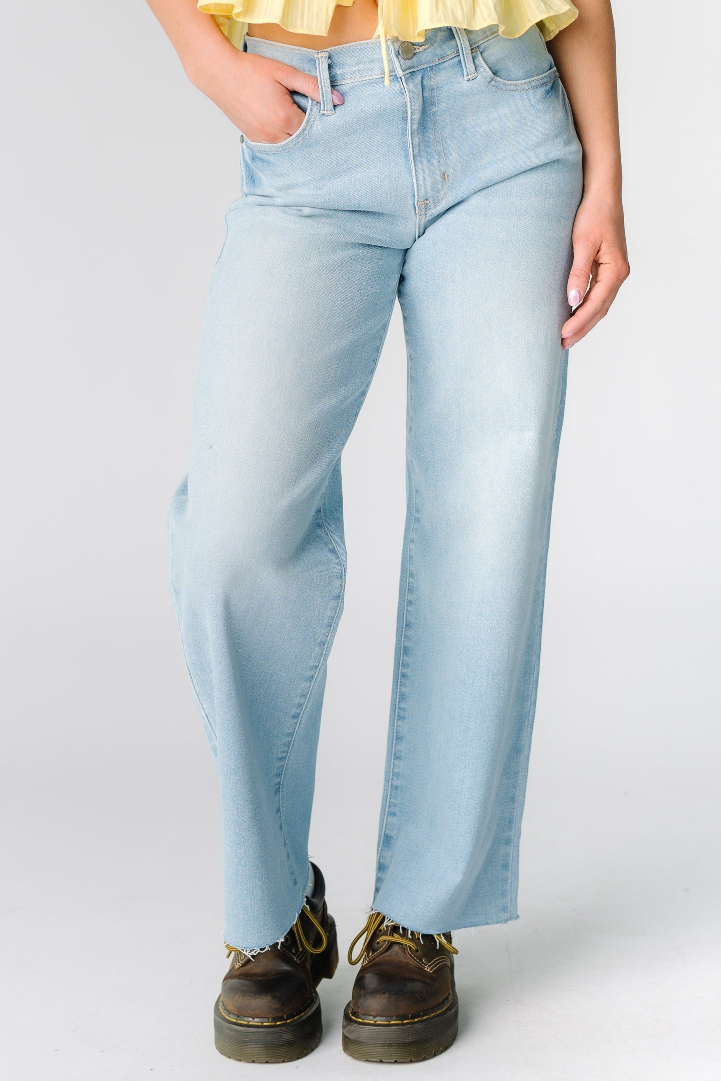 Slim Scissor Cut Denim WOMEN'S DENIM Just Panmaco Inc.