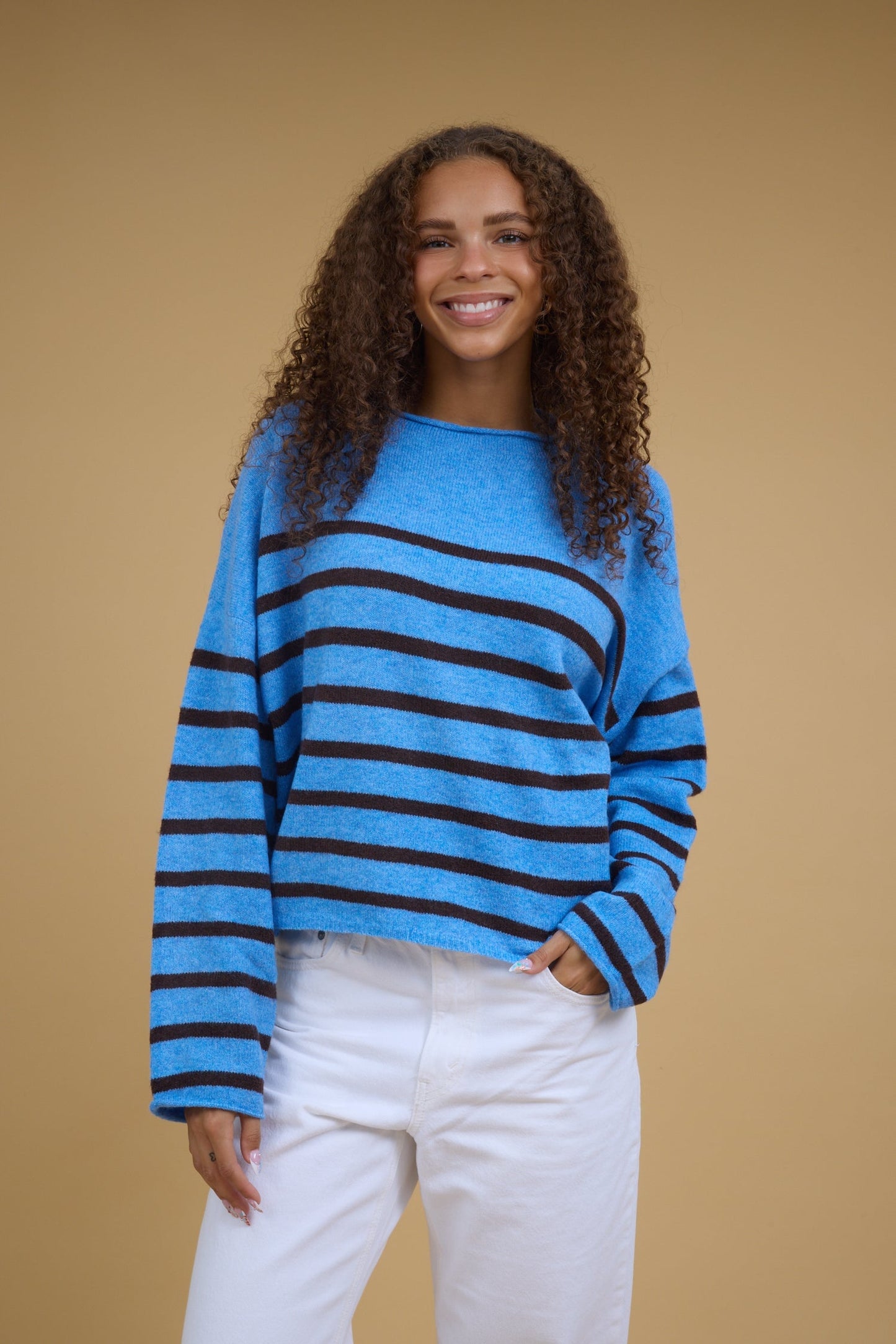 Zoey Striped Pullover Sweater WOMEN'S SWEATERS Things Between