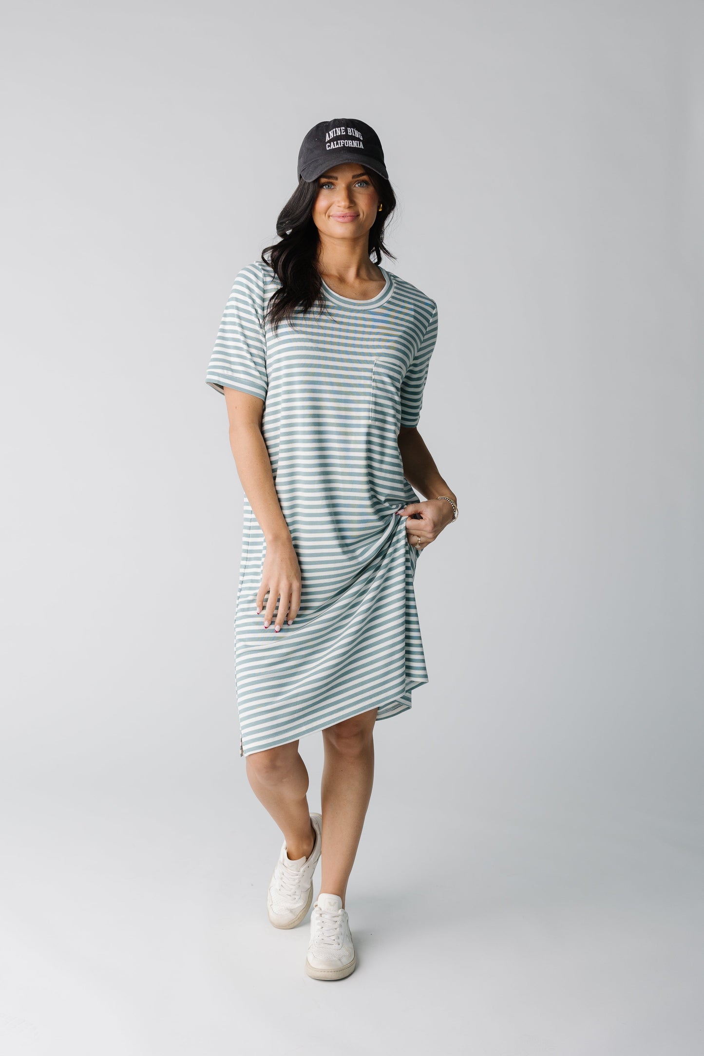 Brass & Roe Cozy T-Shirt Dress WOMEN'S DRESS brass & roe