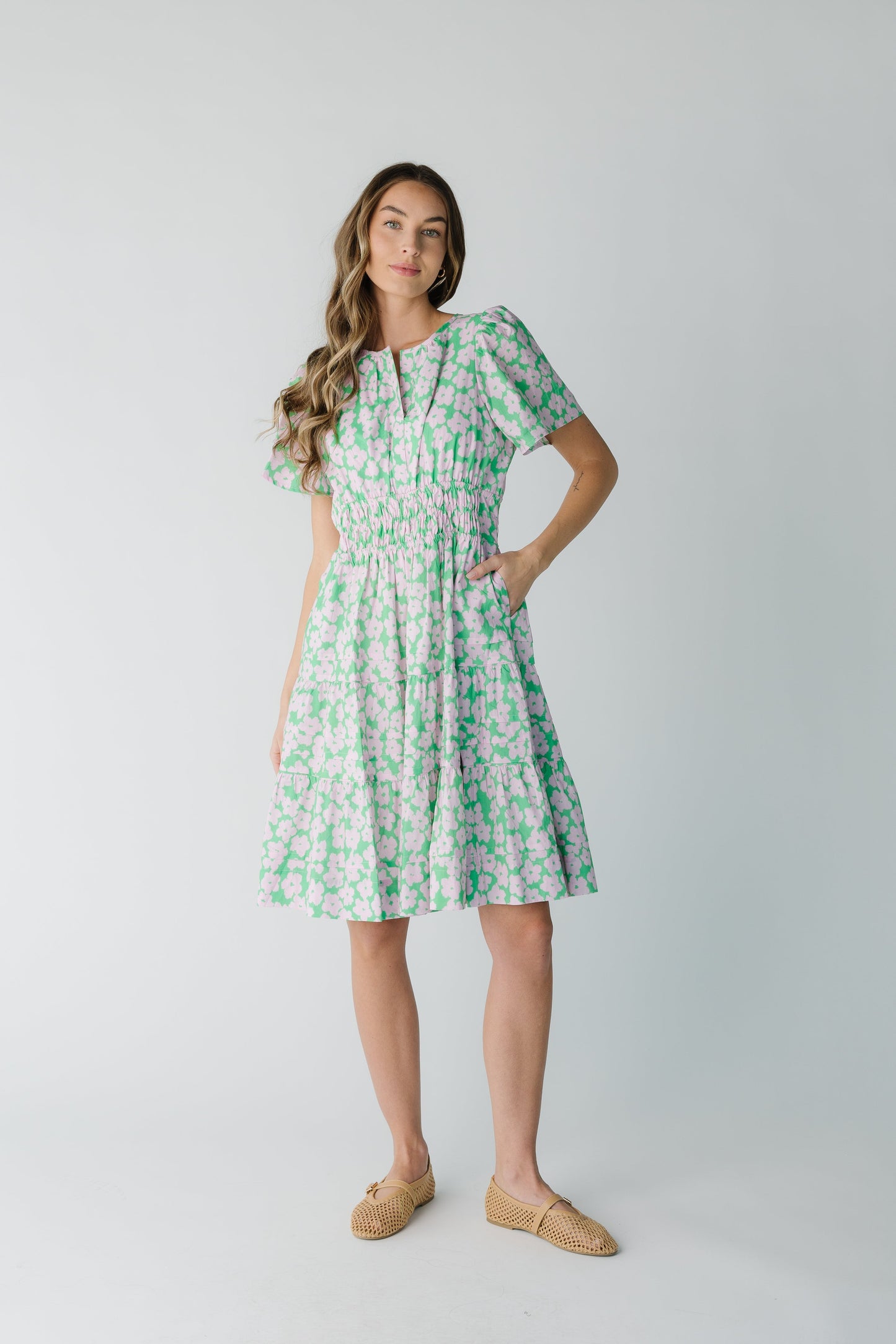 Brass & Roe Ellery Tiered Dress WOMEN'S DRESS brass & roe