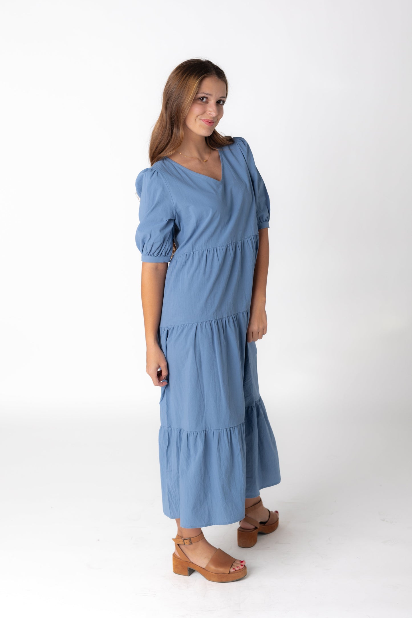 Brass & Roe Jayden V-Neck Dress WOMEN'S DRESS brass & roe