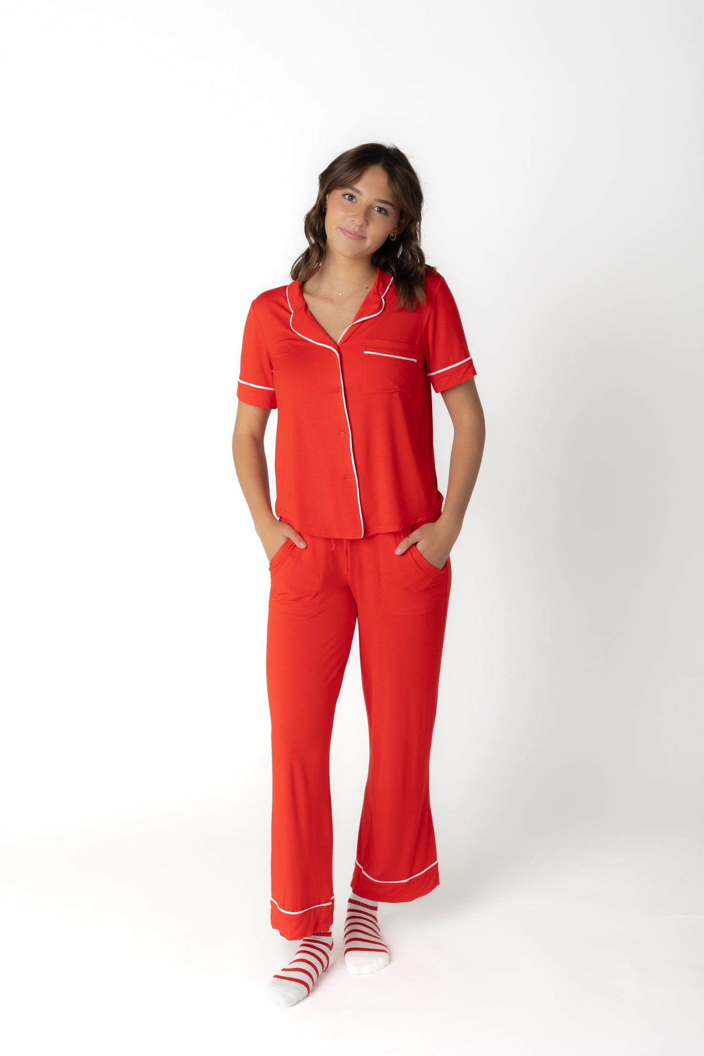 Brass & Roe Cozy Pajama Set WOMEN'S PAJAMAS brass & roe