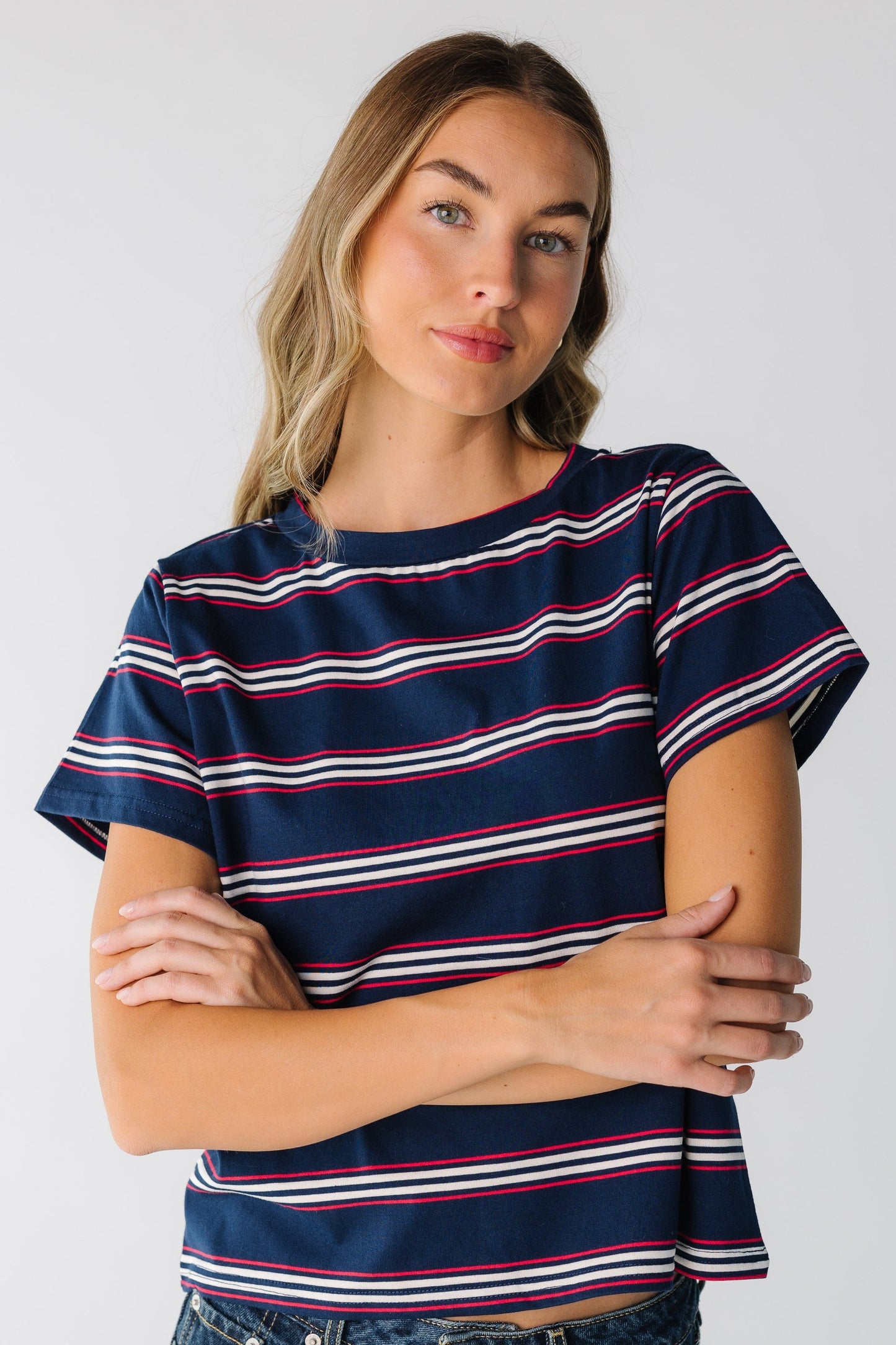 Brass & Roe New Era Tee WOMEN'S T-SHIRT brass & roe