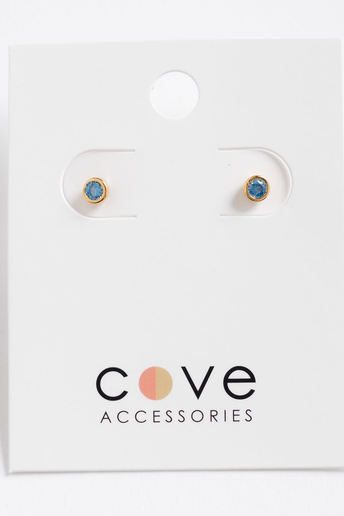 Cove Petite Stud Birthstone Earring WOMEN'S EARINGS Cove Accessories March OS