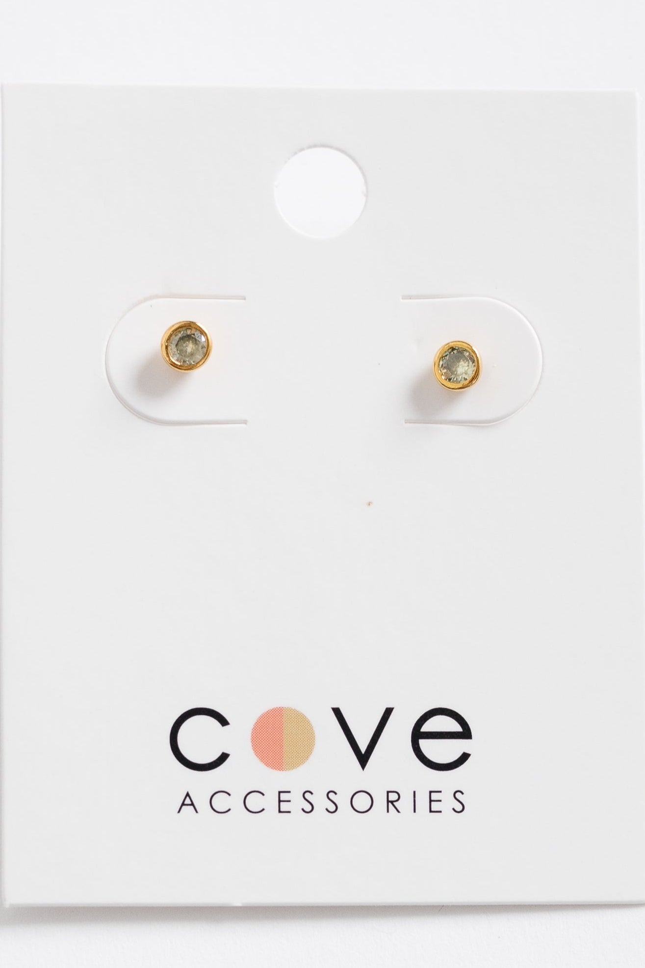 Cove Petite Stud Birthstone Earring WOMEN'S EARINGS Cove Accessories August OS