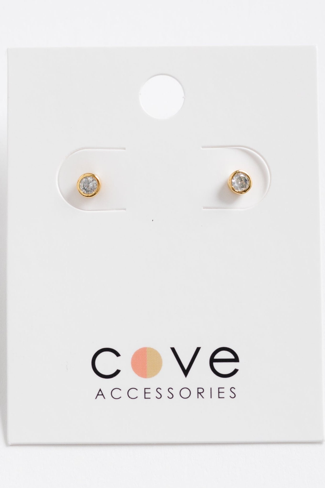 Cove Petite Stud Birthstone Earring WOMEN'S EARINGS Cove Accessories April OS