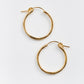 Cove Jet Set Hoops WOMEN'S EARINGS Cove Accessories Gold 29mm 