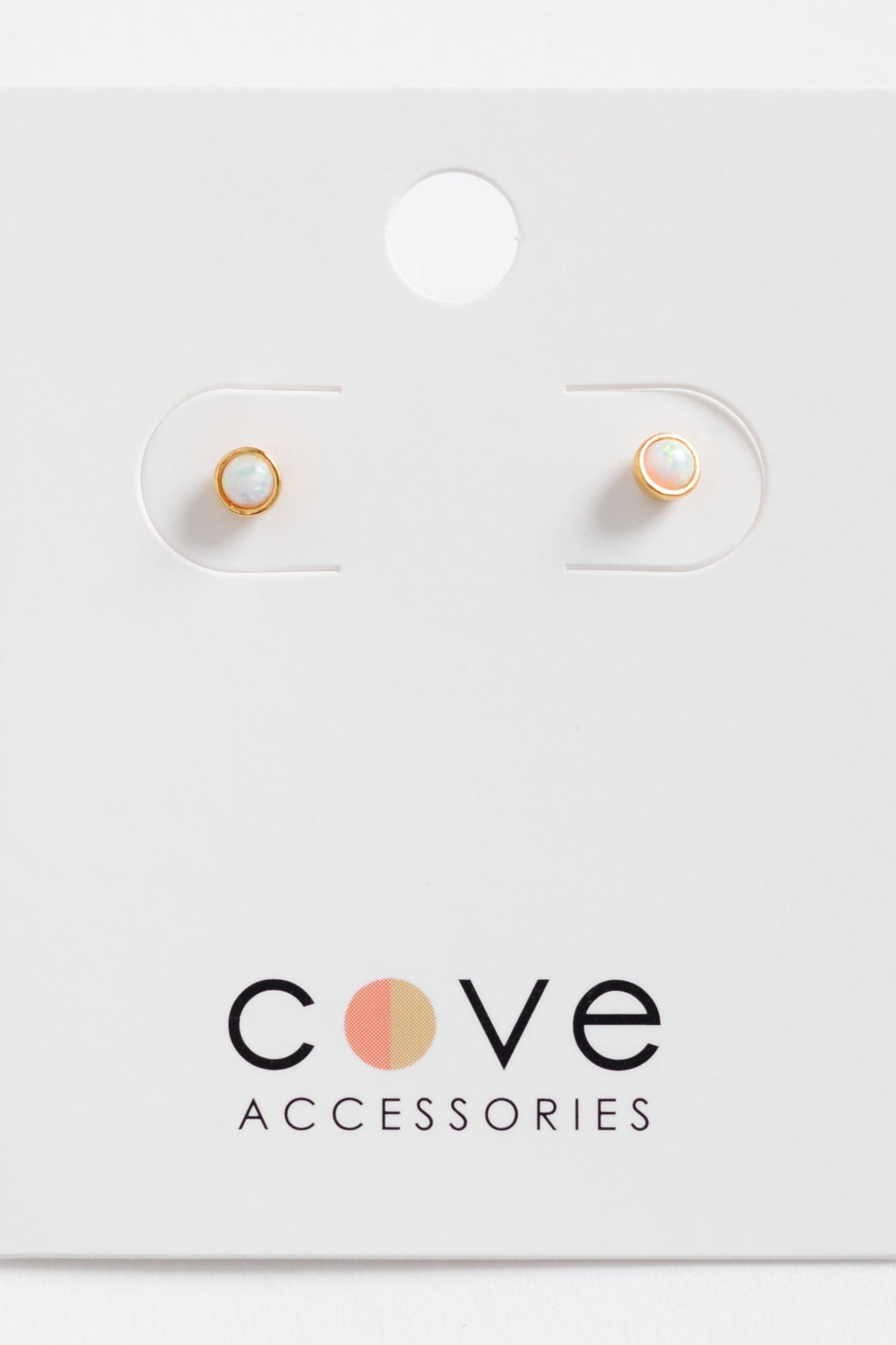 Cove Petite Stud Birthstone Earring WOMEN'S EARINGS Cove Accessories October OS