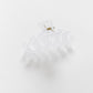 Cove Scallop Hair Claw WOMEN'S HAIR ACCESSORY Cove Accessories Frosted White 4.5 inch 