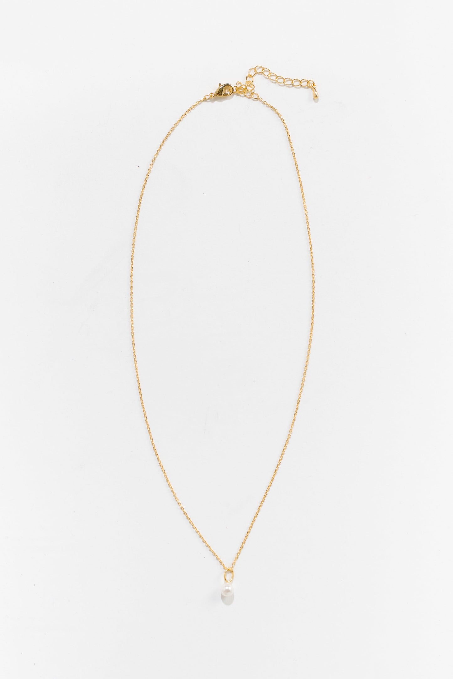 Cove Necklace Dressed Up Pearl Gold WOMEN'S NECKLACE Cove Accessories