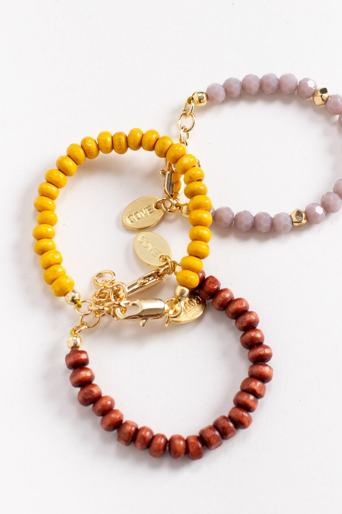 Stacking bracelets
