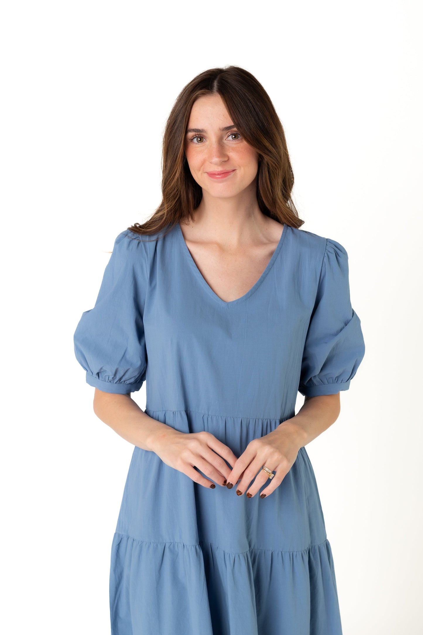 Brass & Roe Jayden V-Neck Dress WOMEN'S DRESS brass & roe