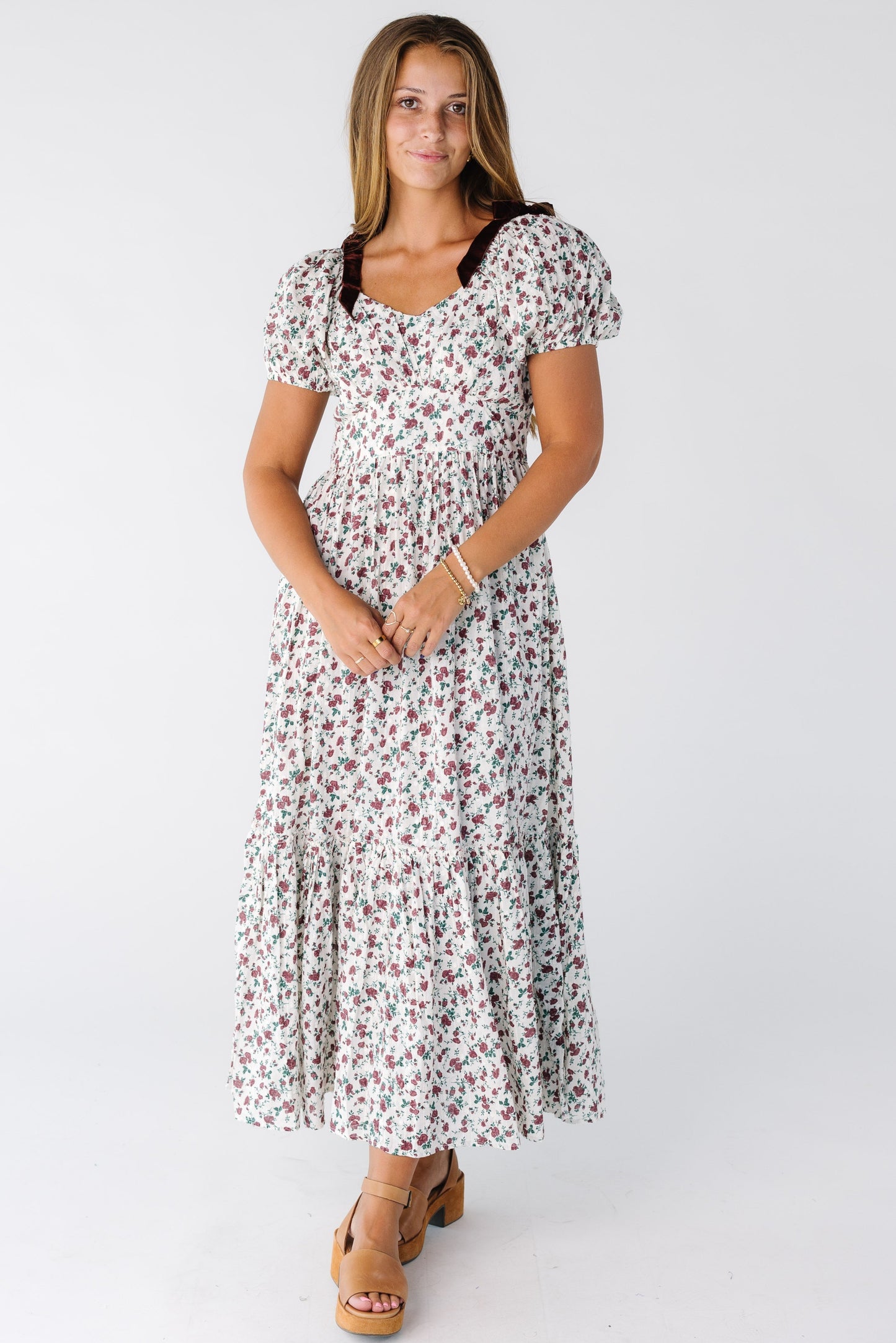 Citrus The Swiss Dobby Bow Dress WOMEN'S DRESS Citrus
