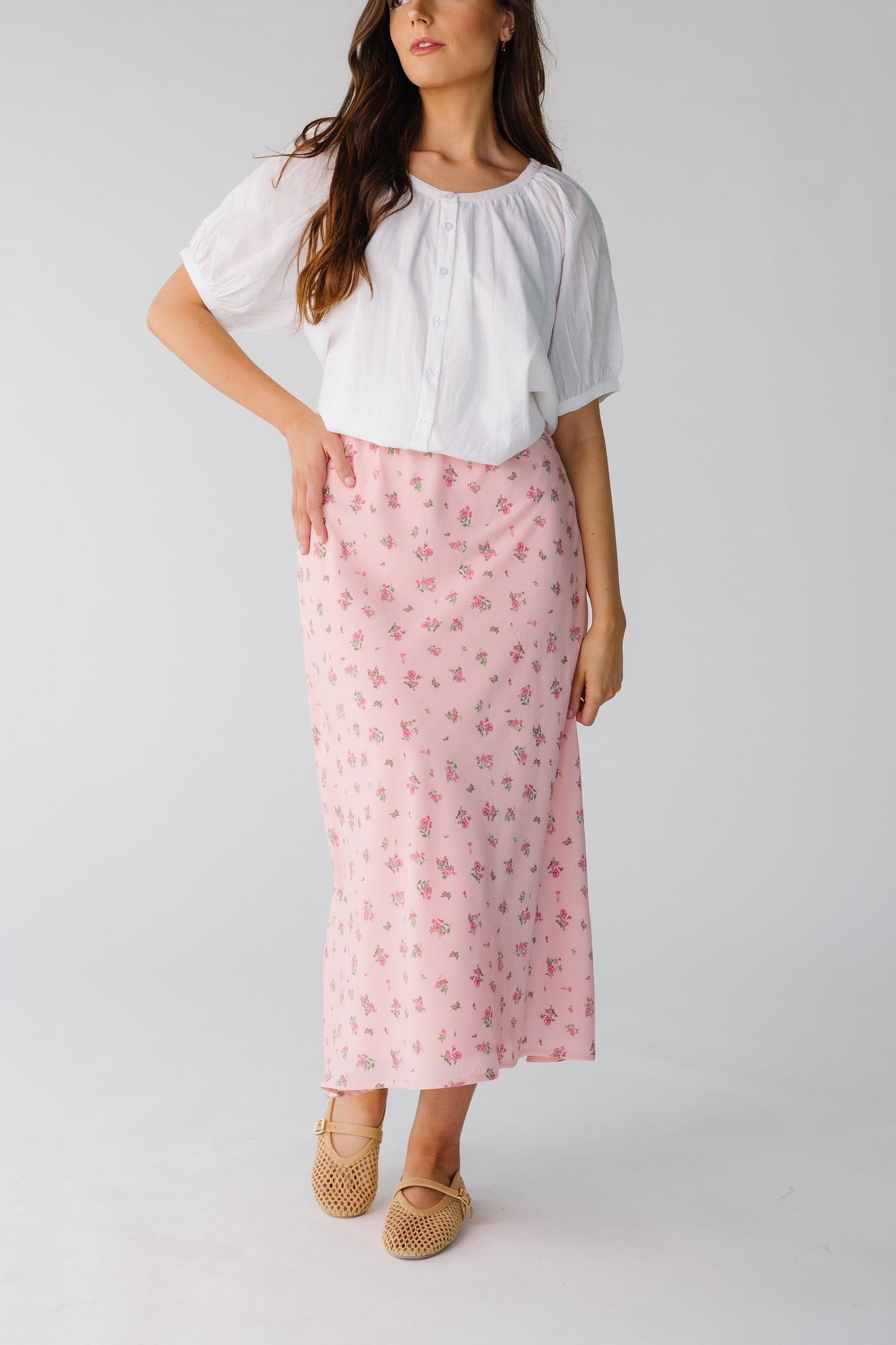Brass & Roe Ellie Print Skirt WOMEN'S SKIRTS brass & roe