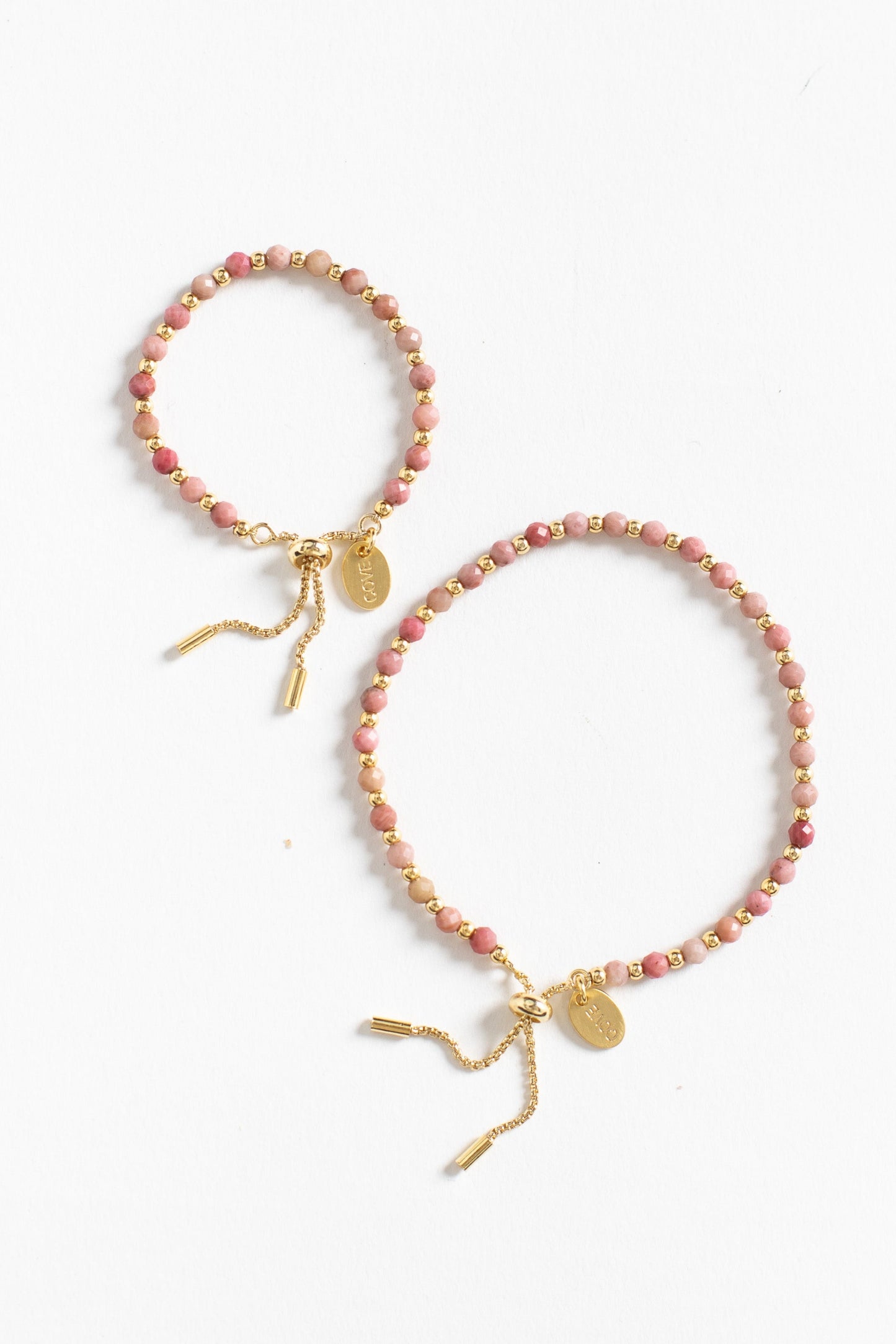 Baby bracelet with matching mom and child sizes