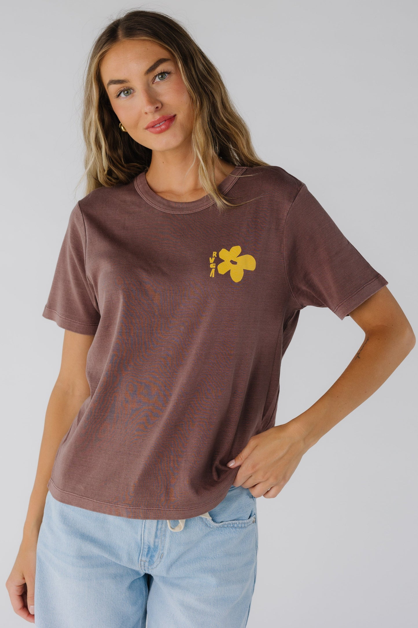 RVCA Daily Tee WOMEN'S T-SHIRT RVCA CFB XS