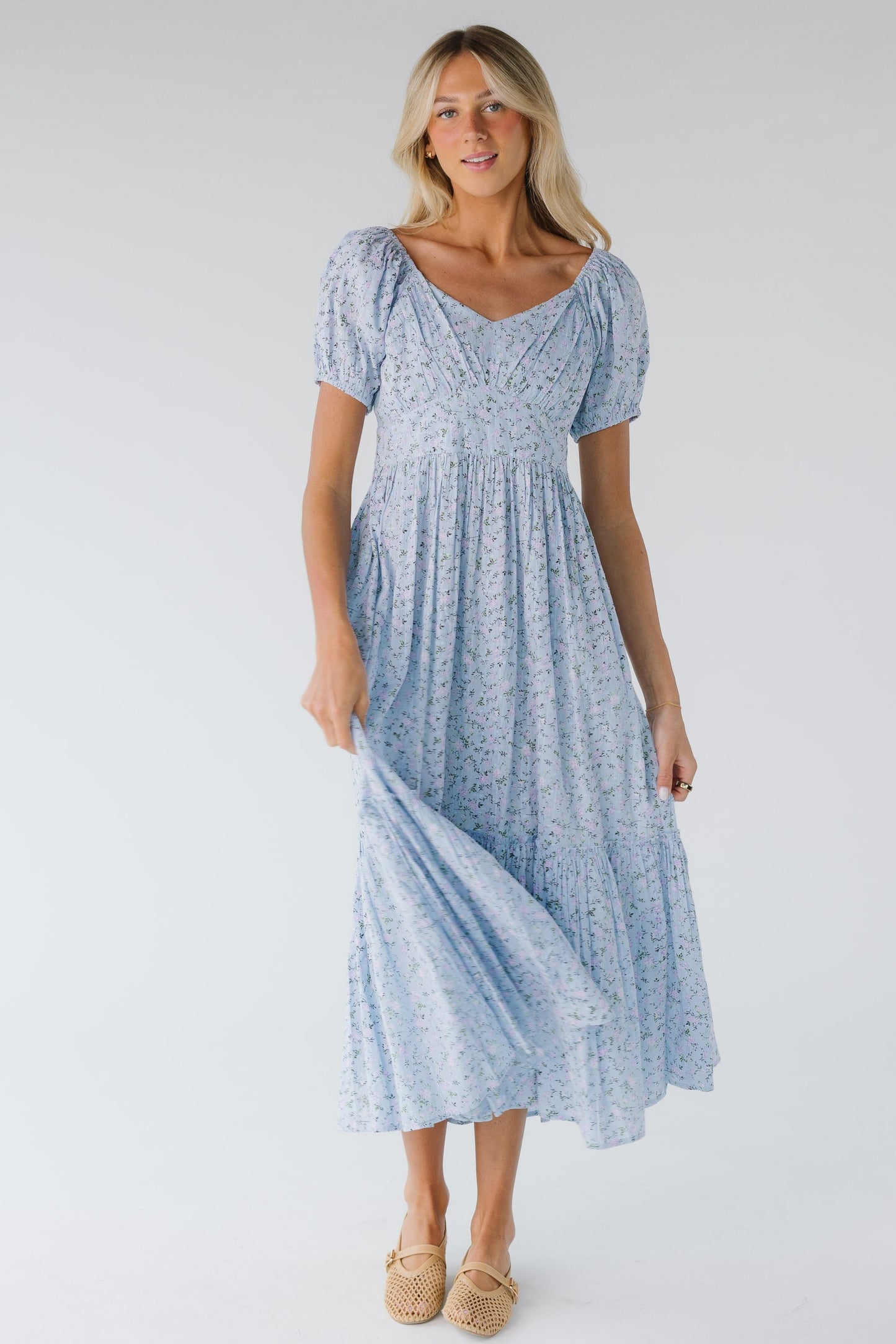 Citrus Swiss Midi Dress WOMEN'S DRESS Citrus