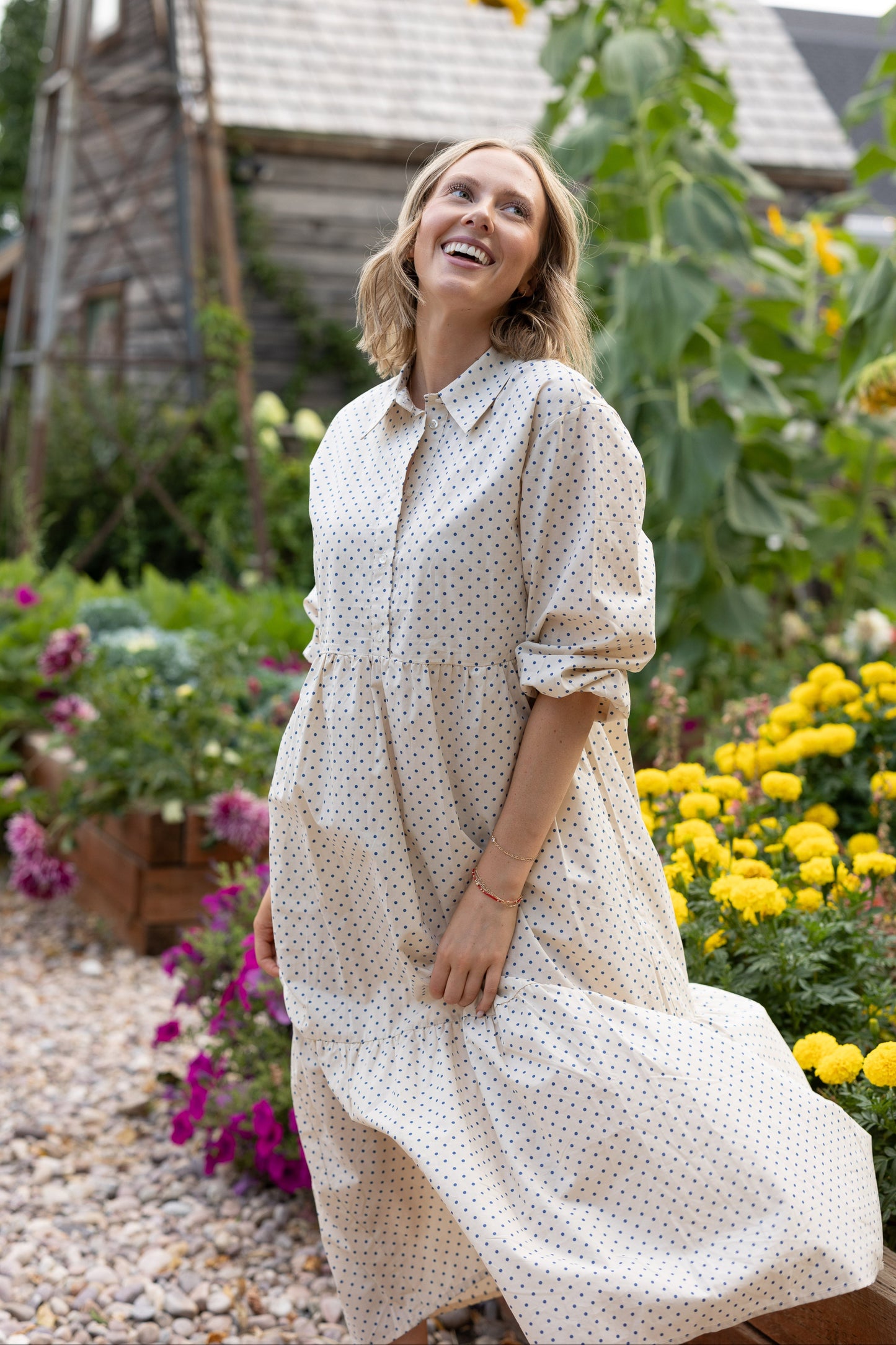 Brass & Roe Janice Button Down Dress WOMEN'S DRESS brass & roe