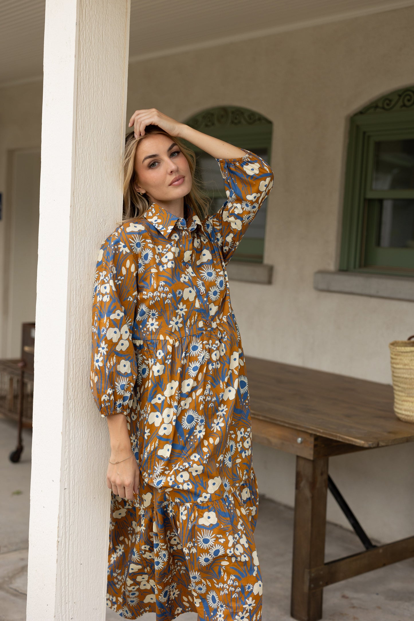 Brass & Roe Janice Button Down Dress WOMEN'S DRESS brass & roe