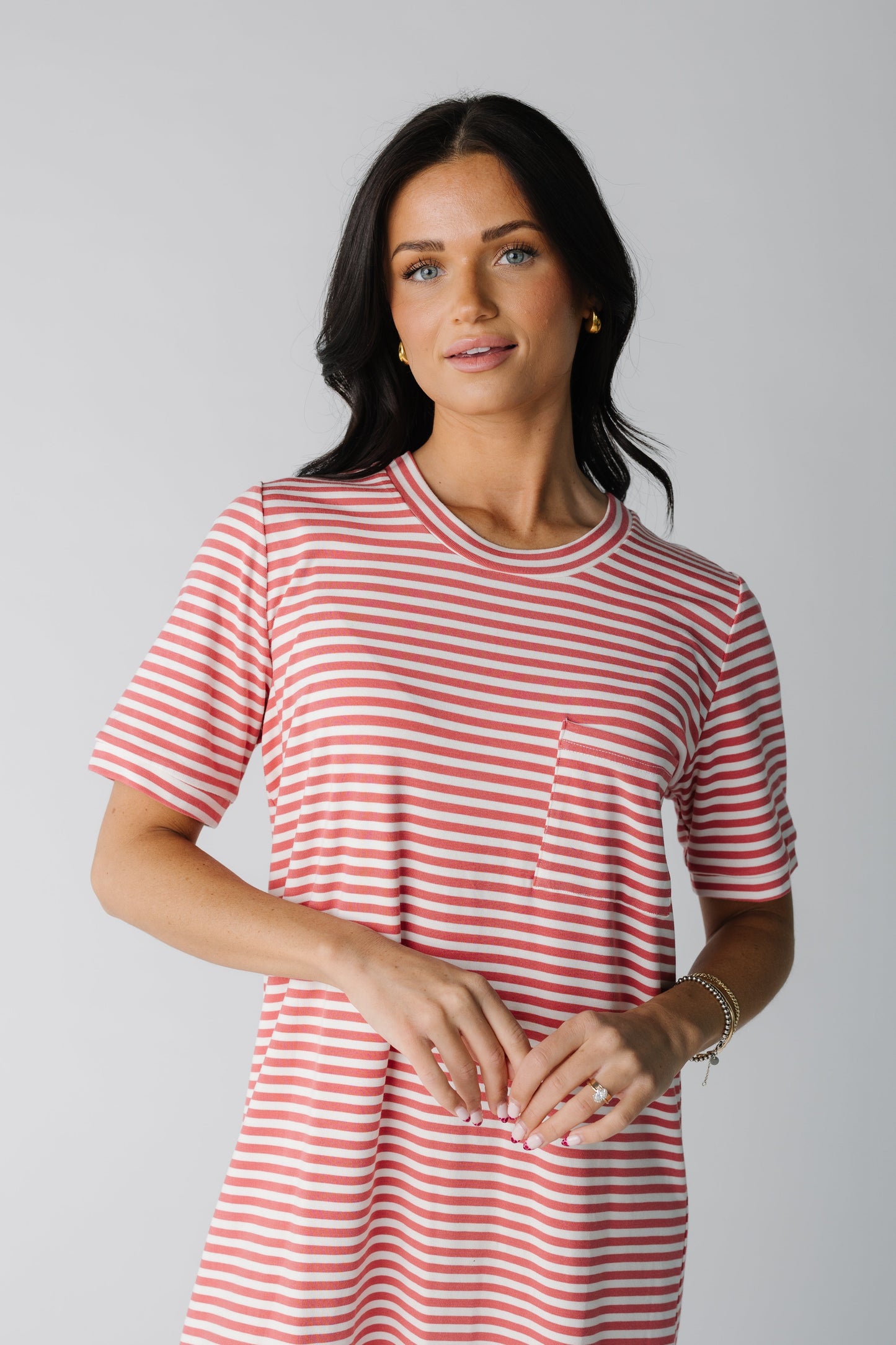 Brass & Roe Cozy T-Shirt Dress WOMEN'S DRESS brass & roe