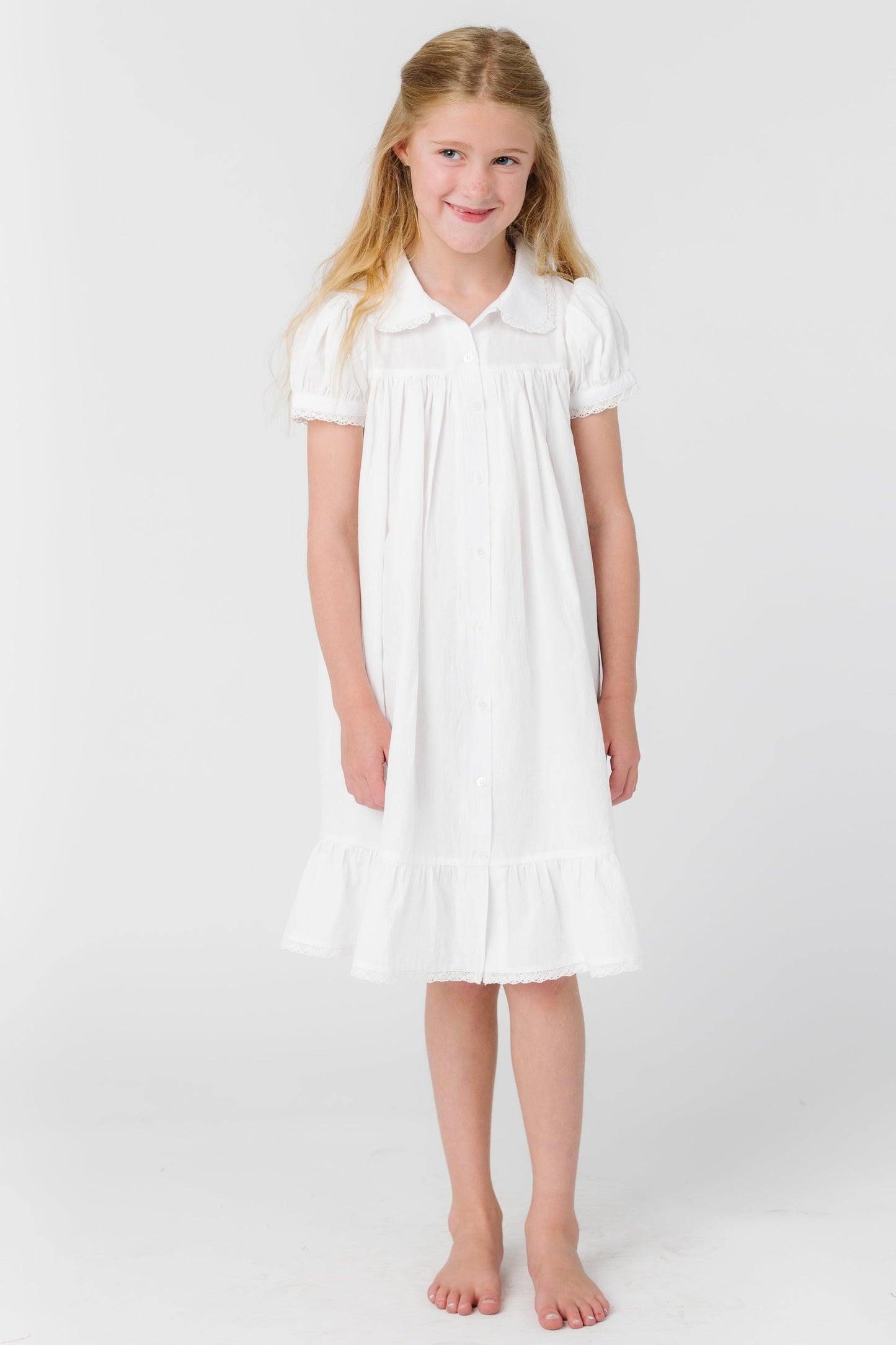 Brass & Roe Janie Marie Dress GIRL'S DRESS brass & roe White L
