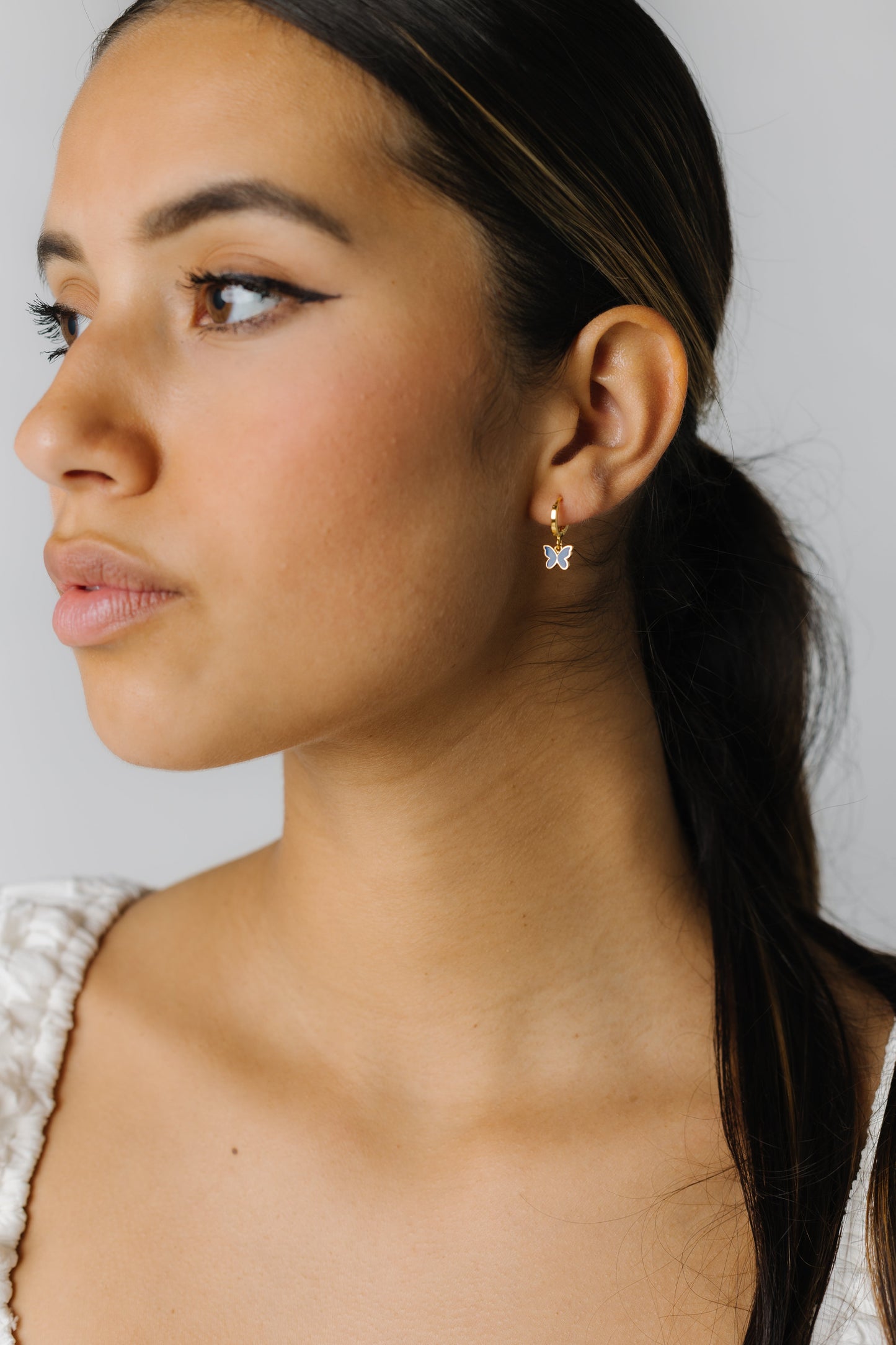 Cove Huggie Butterfly WOMEN'S EARINGS Cove Accessories