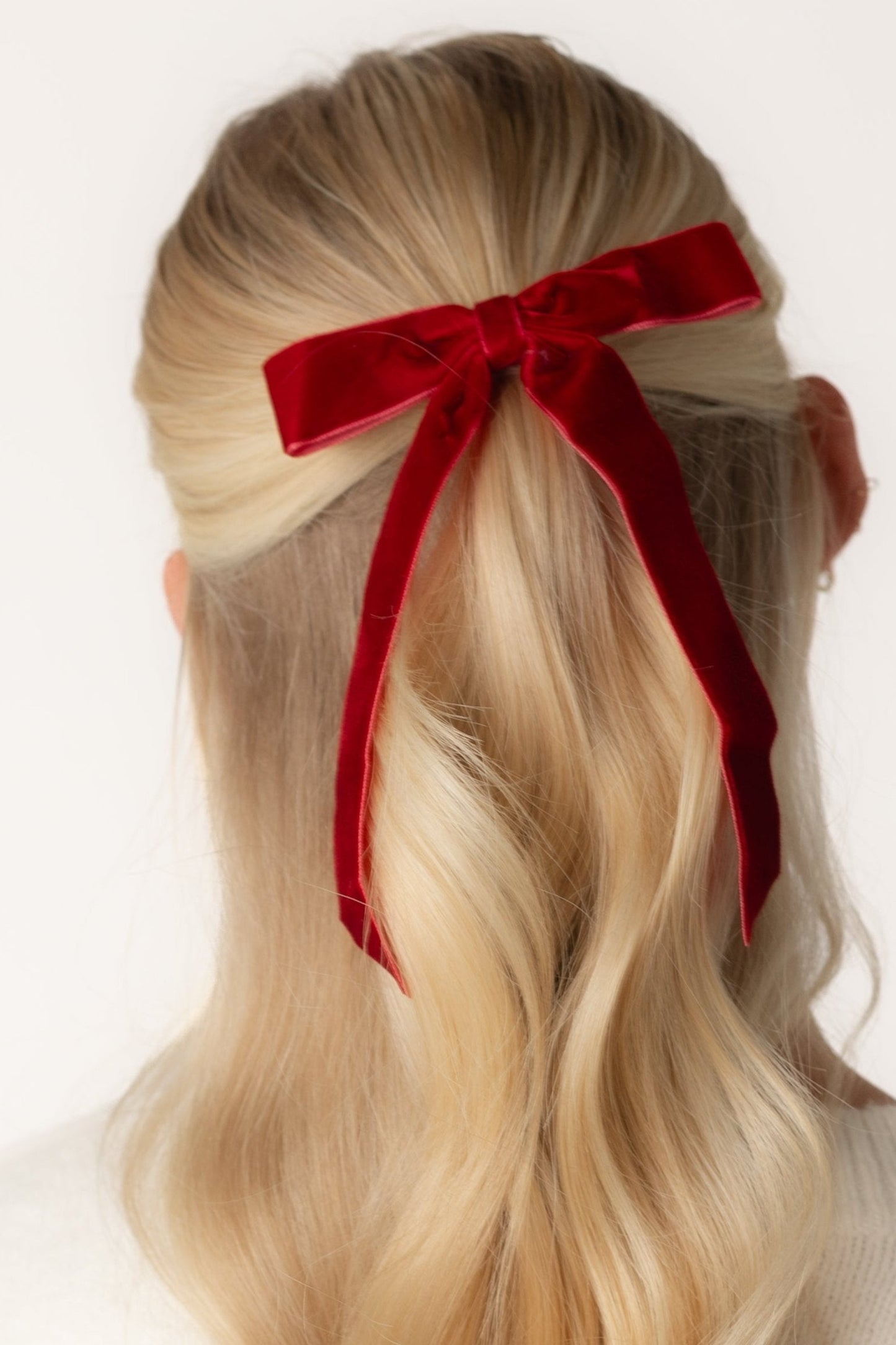 Cove Dressy Petite Velvet Bow WOMEN'S HAIR ACCESSORY Cove Accessories
